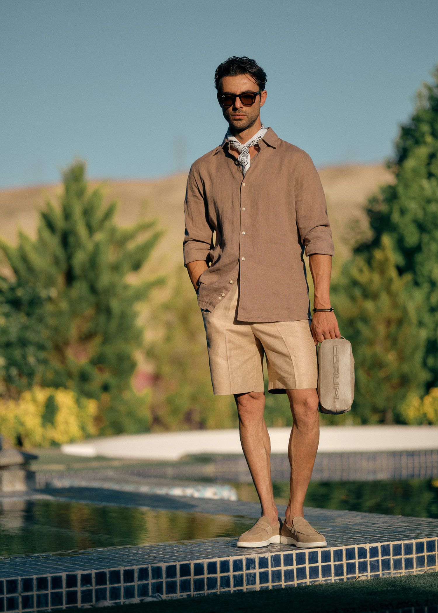 کیف چرم Dopp Kit