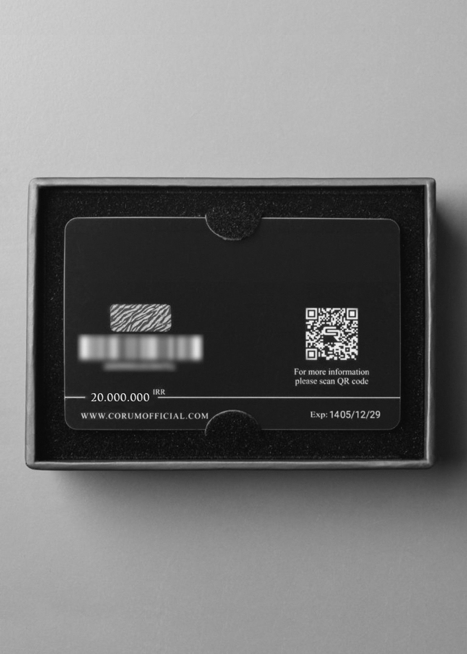 کارت هدیه کروم