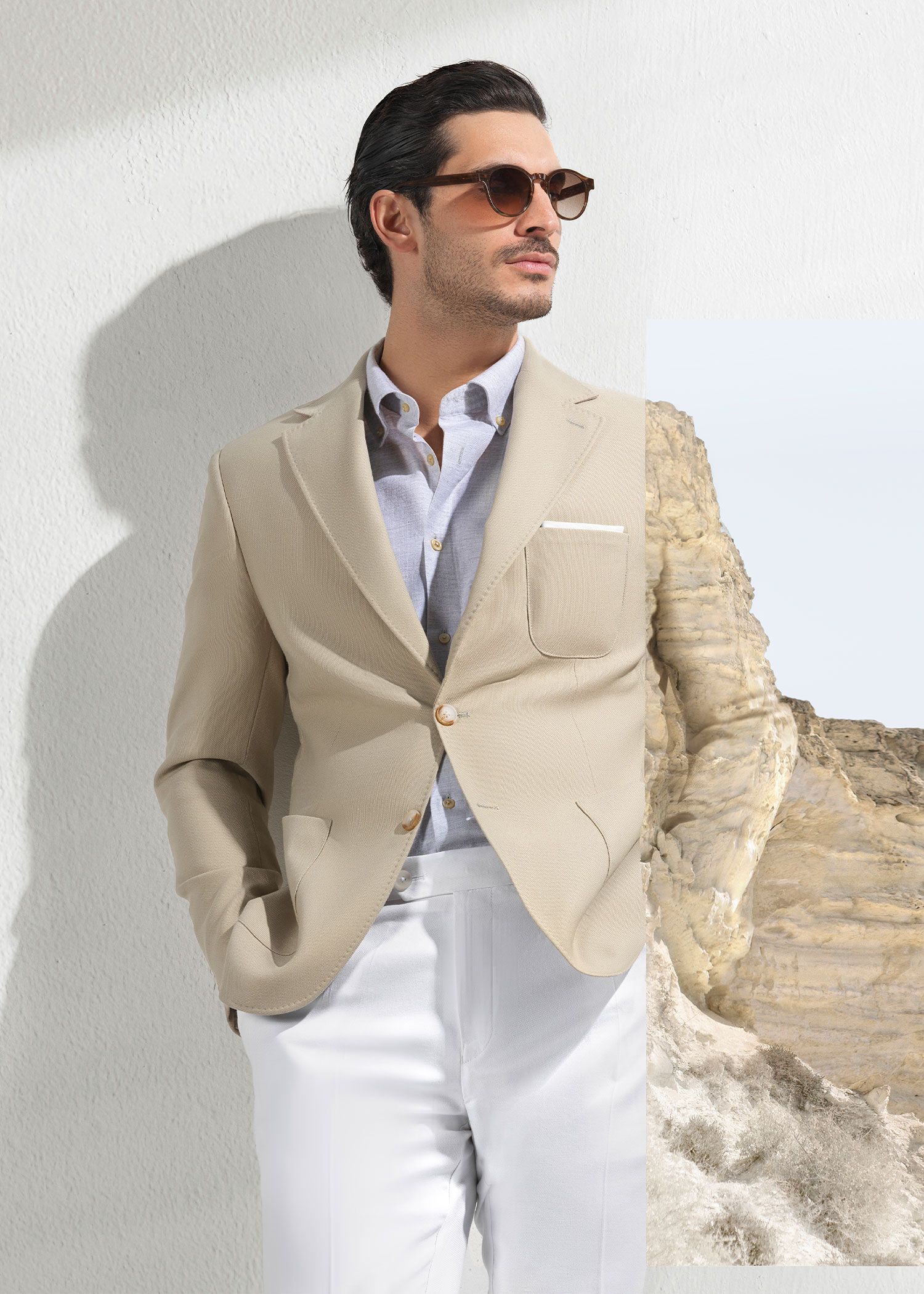 کت دو دکمه 2410204