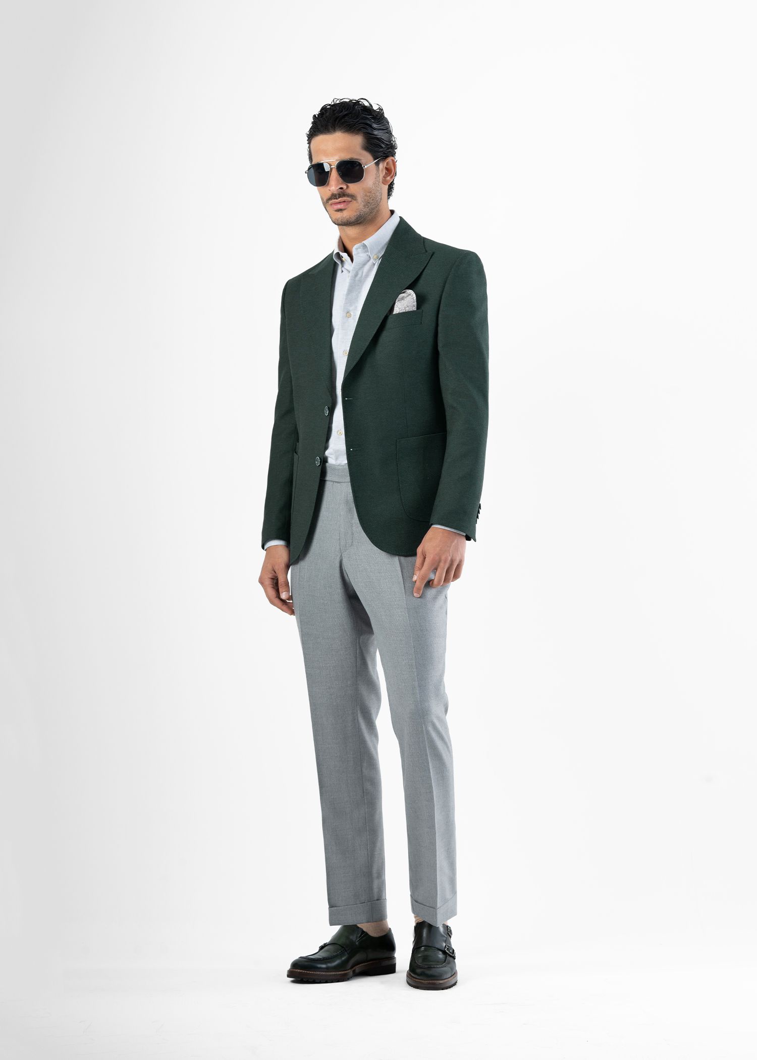 کت دودکمه لینن 2410208