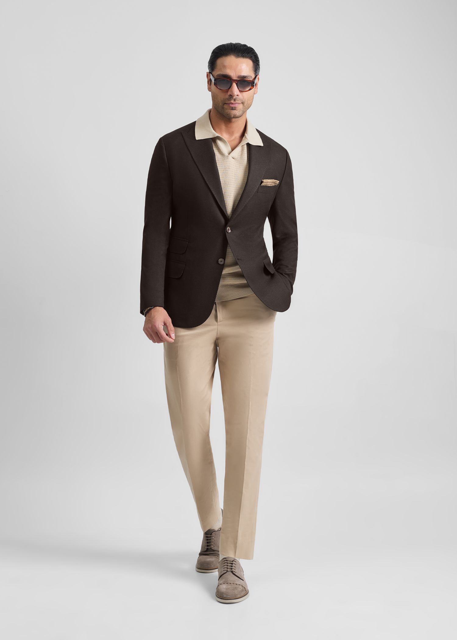 کت لینن Double Pocket