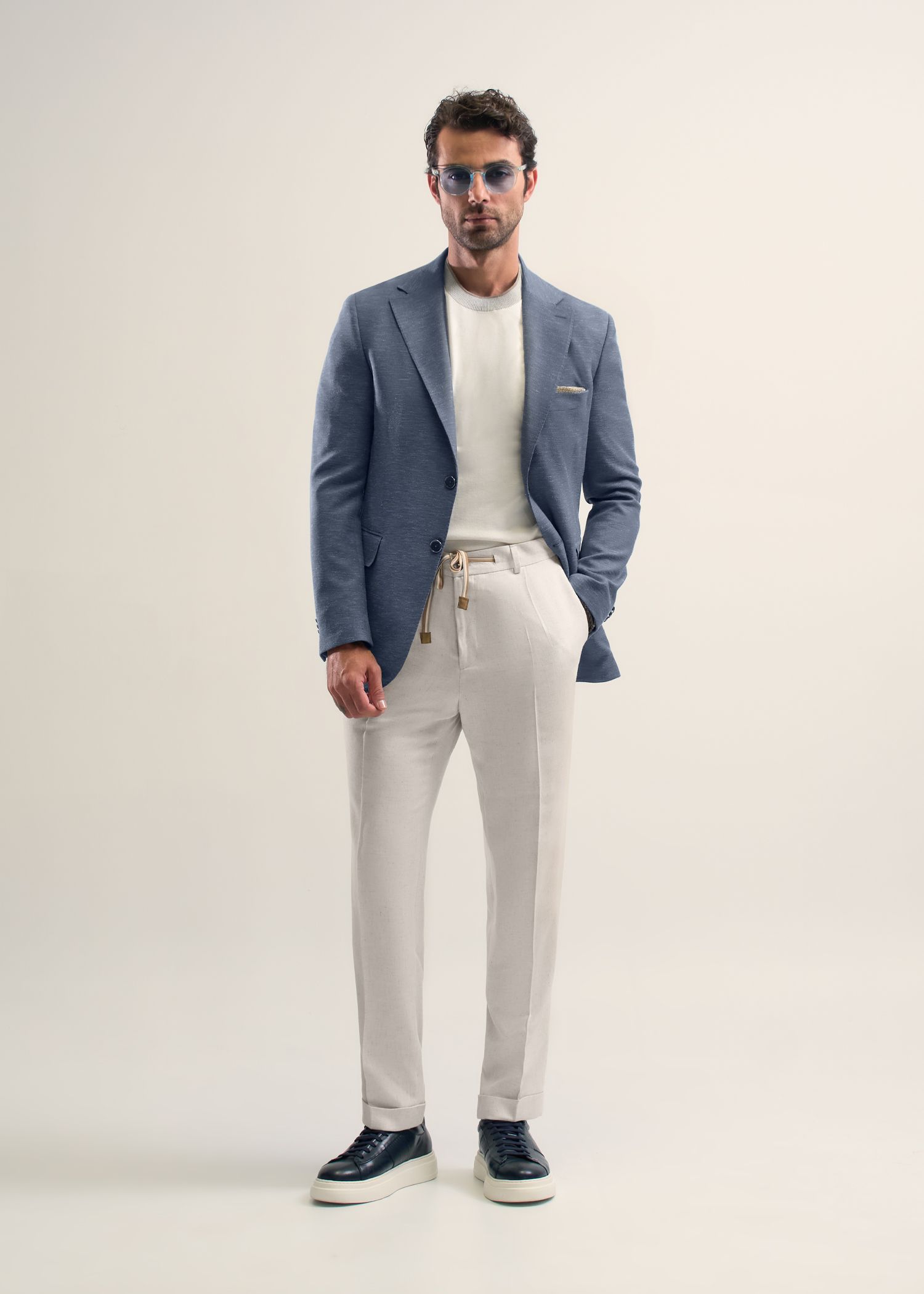 کت دو دکمه لینن 2510203