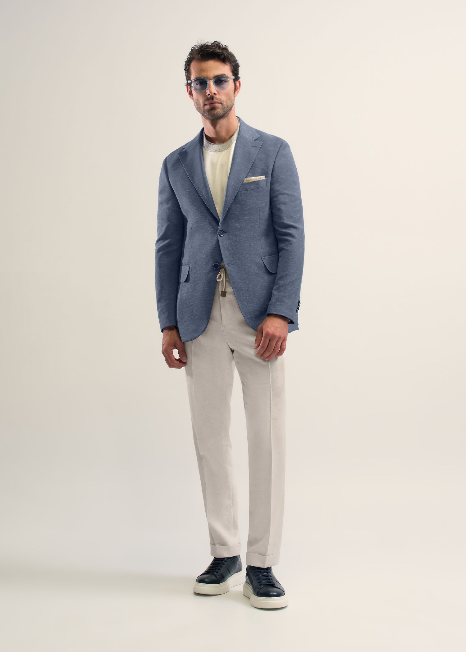 کت دو دکمه لینن 2510203