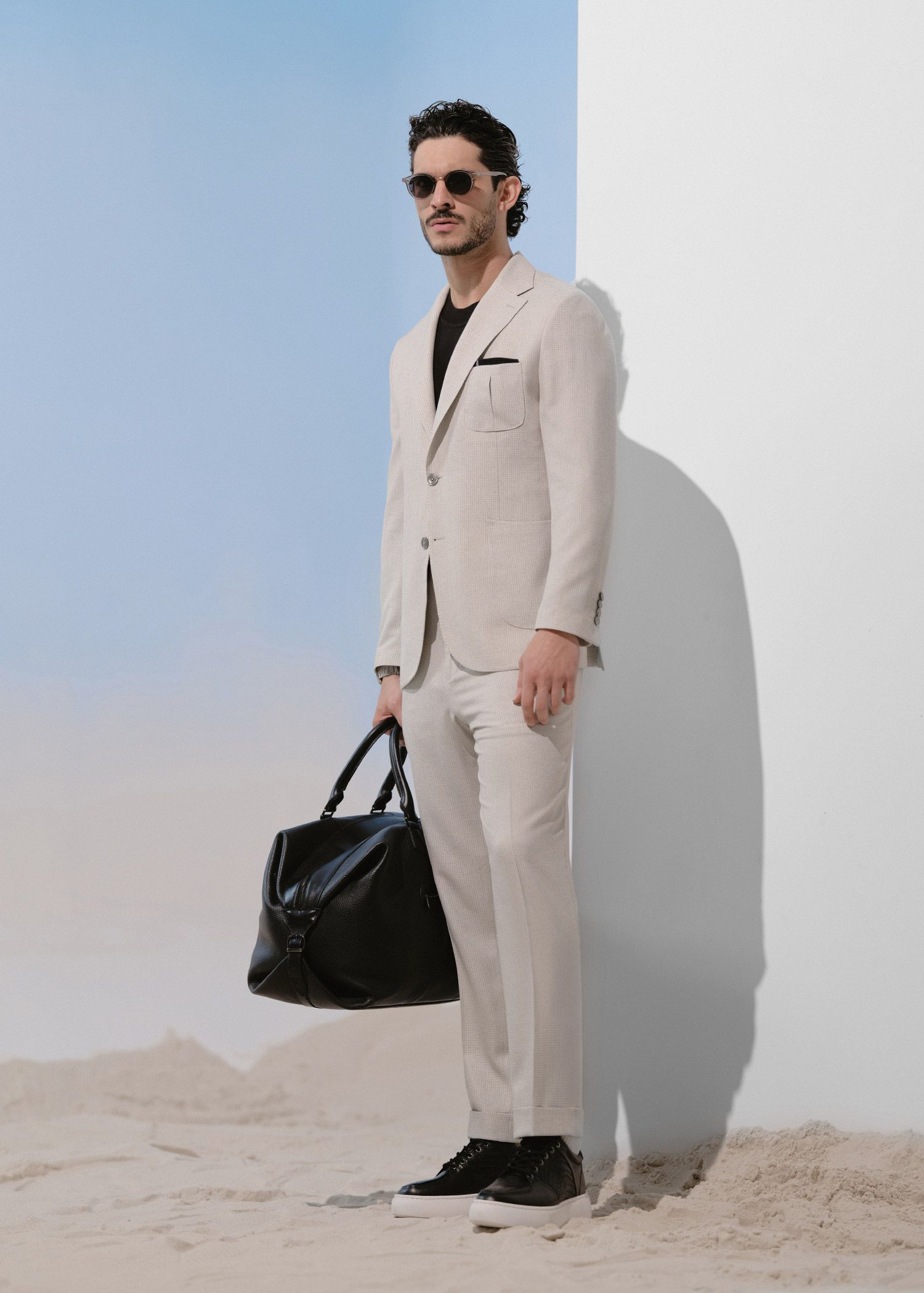 کت دو دکمه لینن 2510253