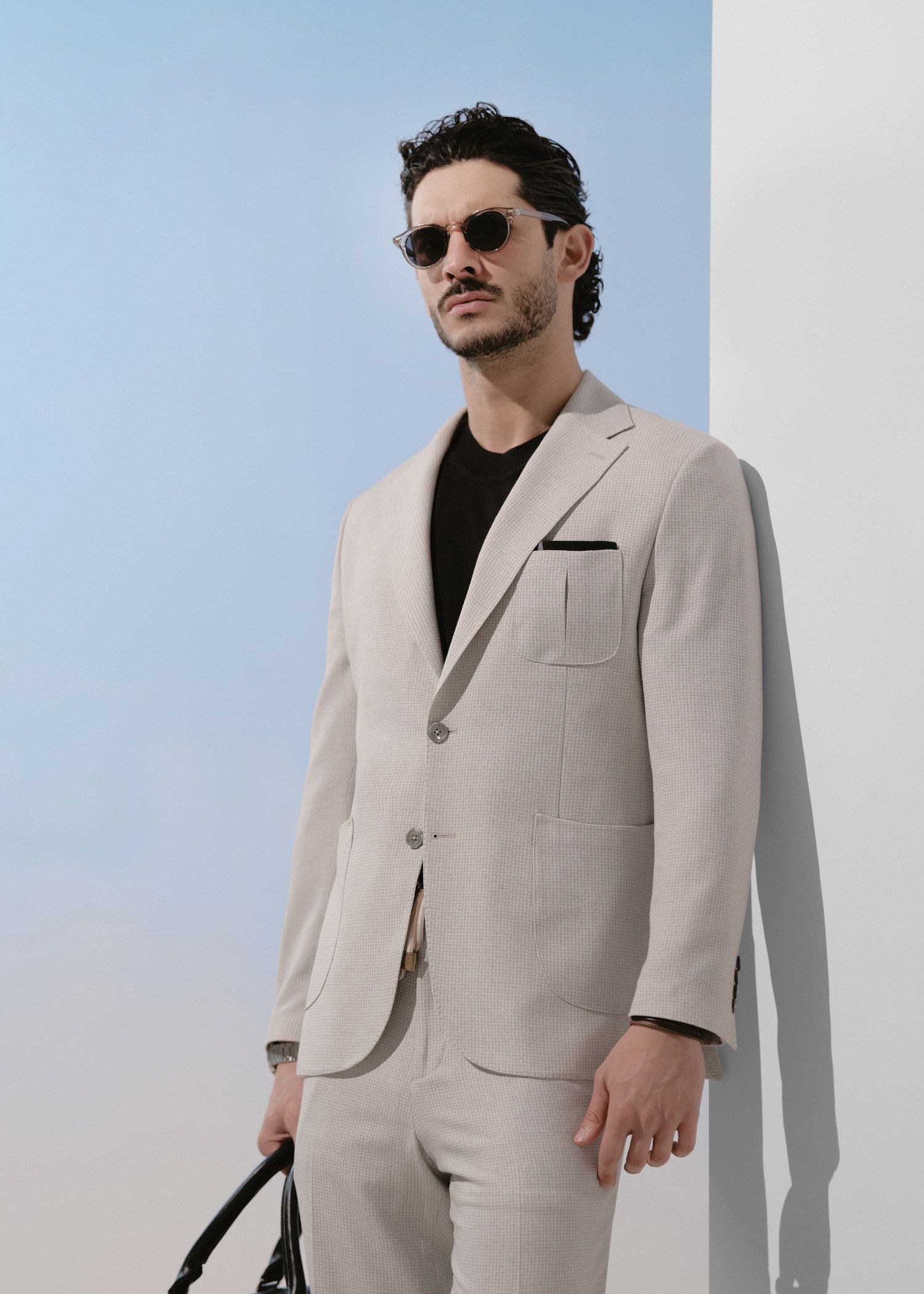 کت دو دکمه لینن 2510253