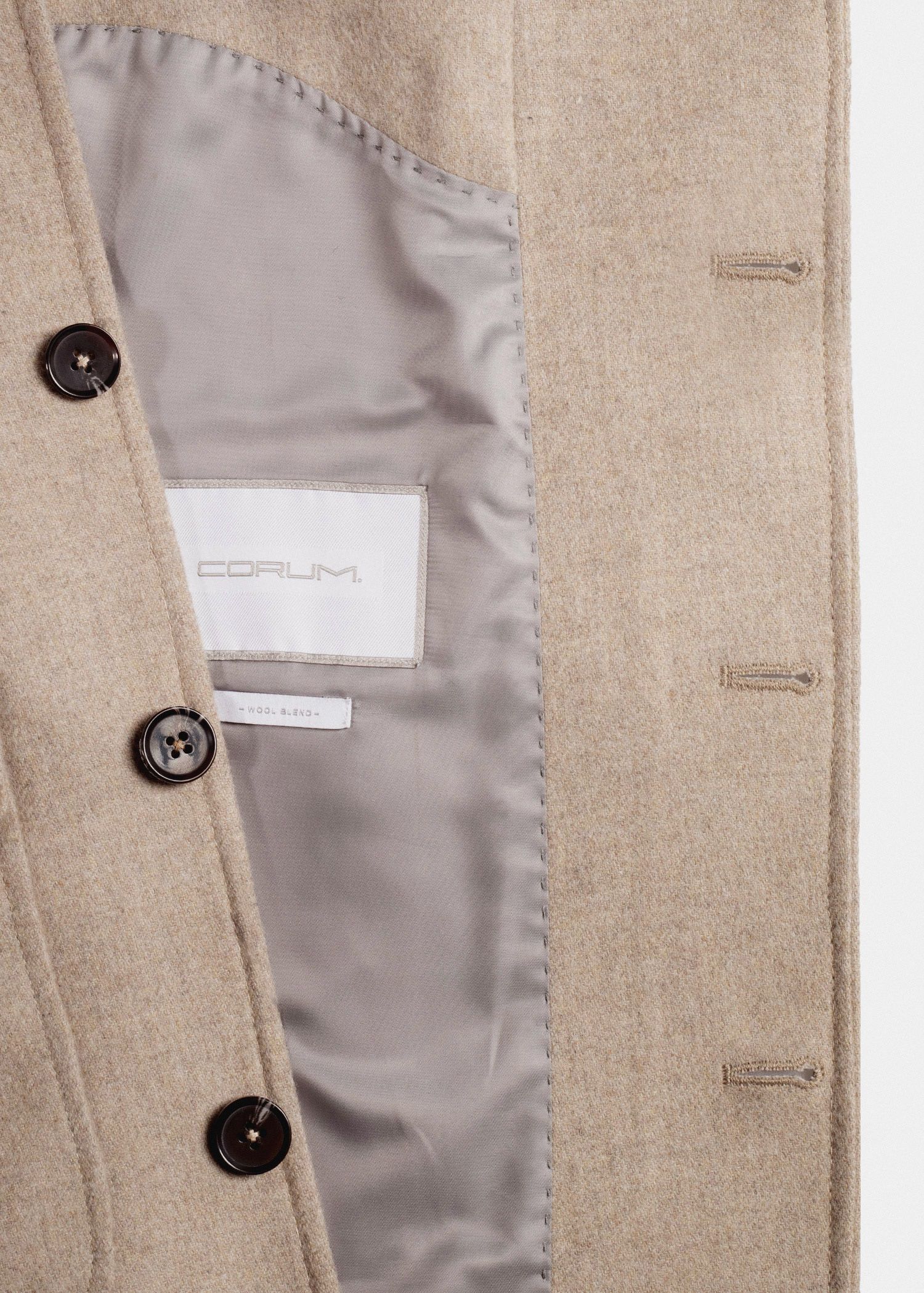 کت سافاری پشمی 2520207