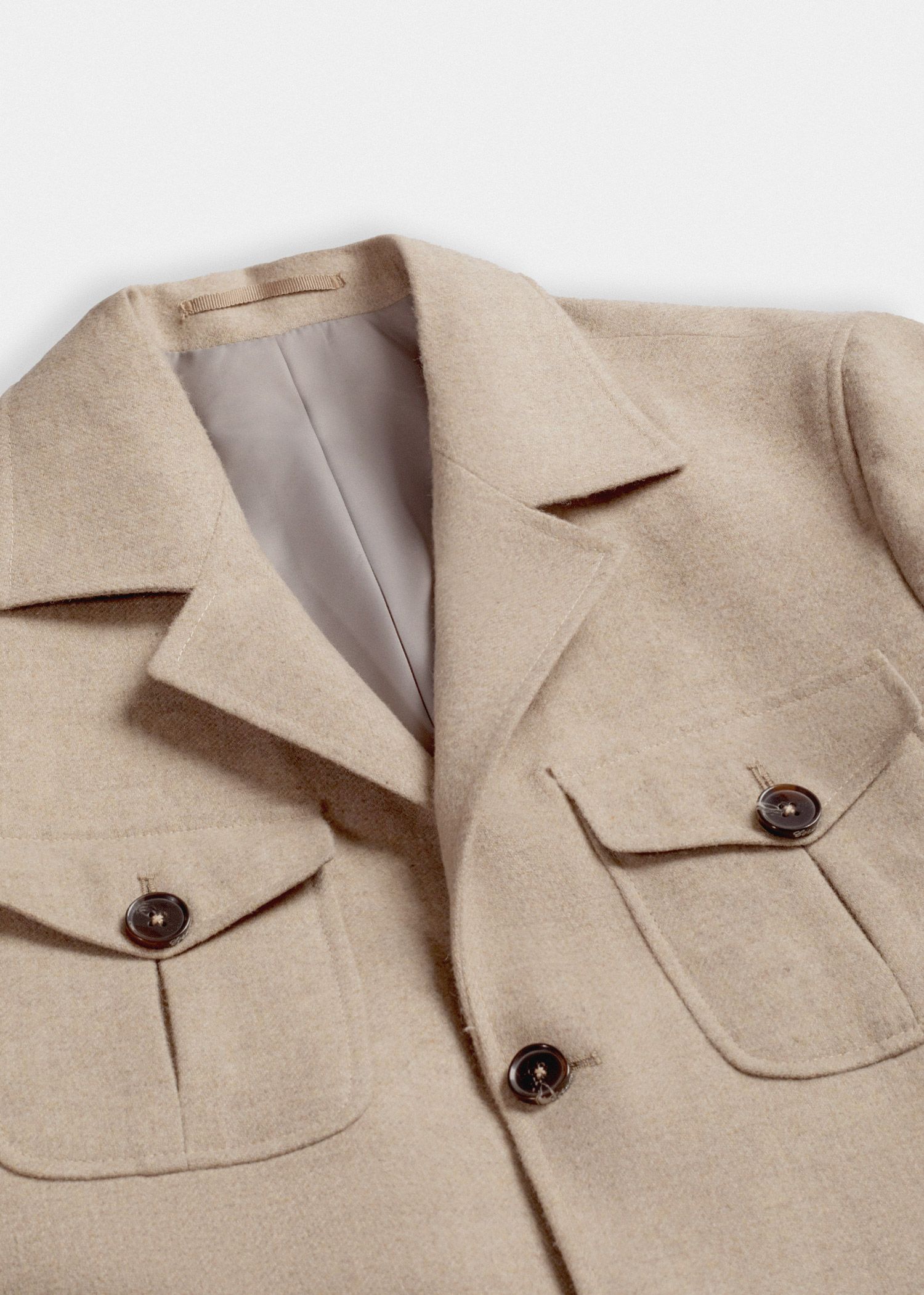 کت سافاری پشمی 2520207