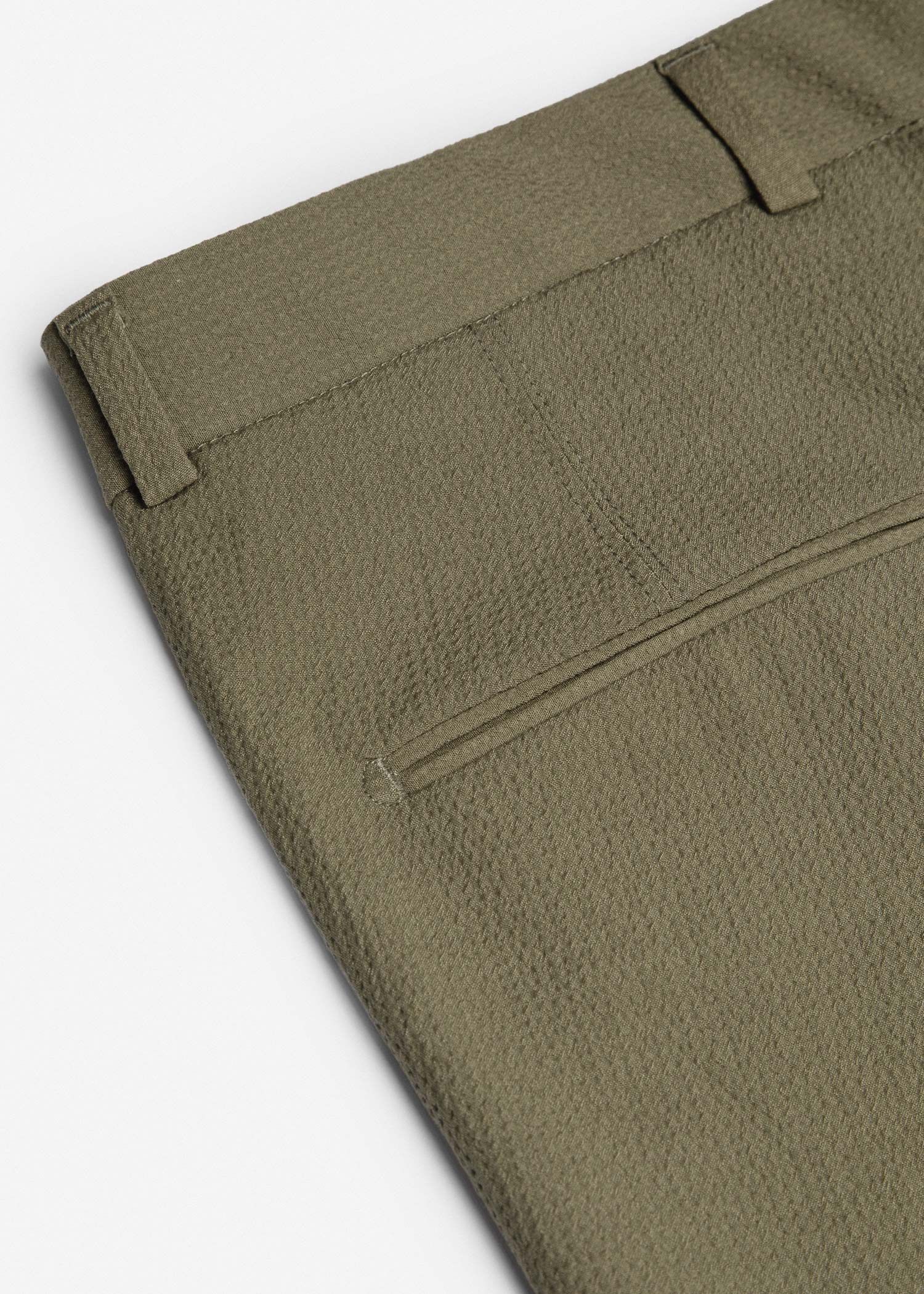 شلوار پارچه ای کمربند دار 2512505