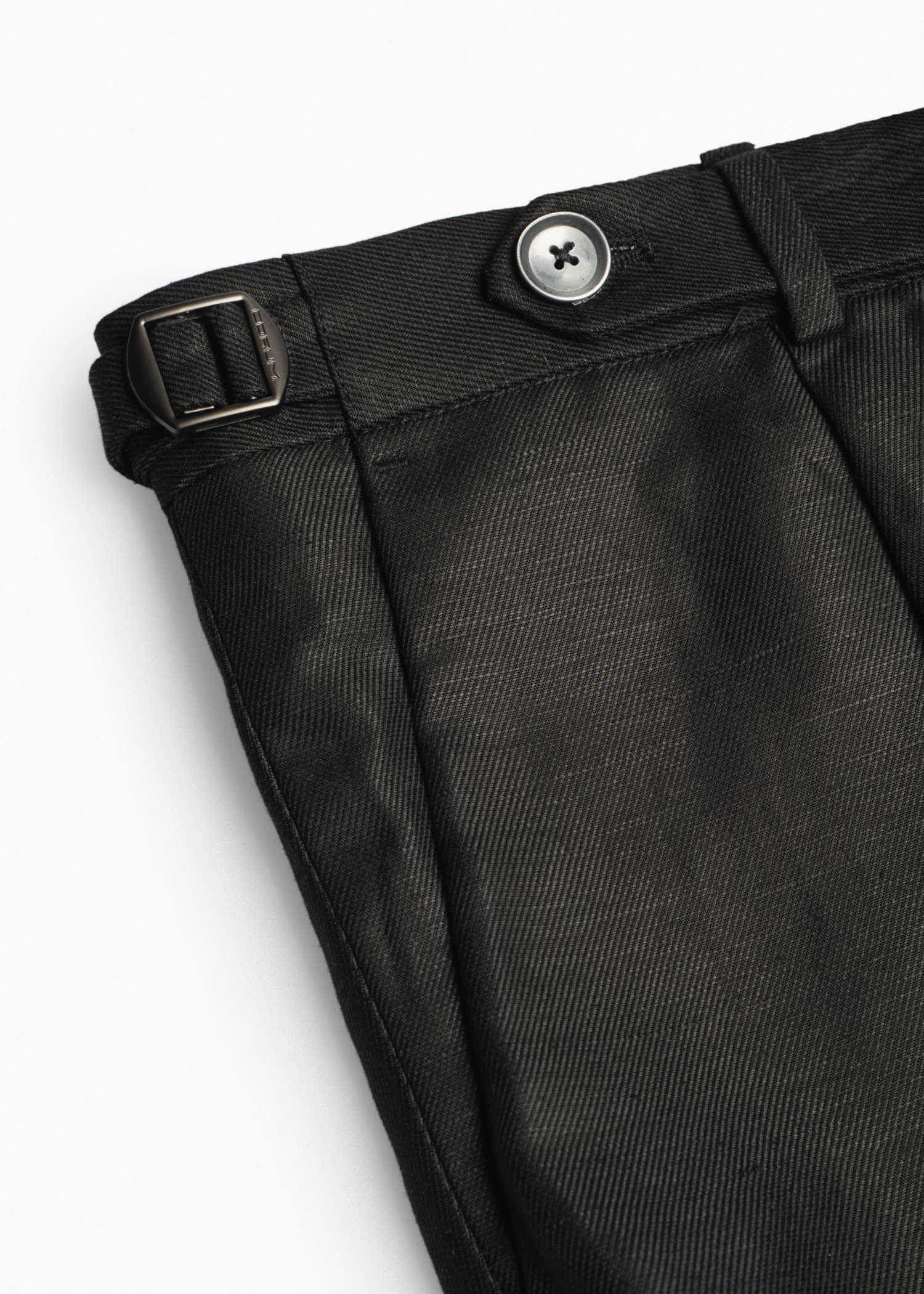 شلوار سگک دار لینن 2512507