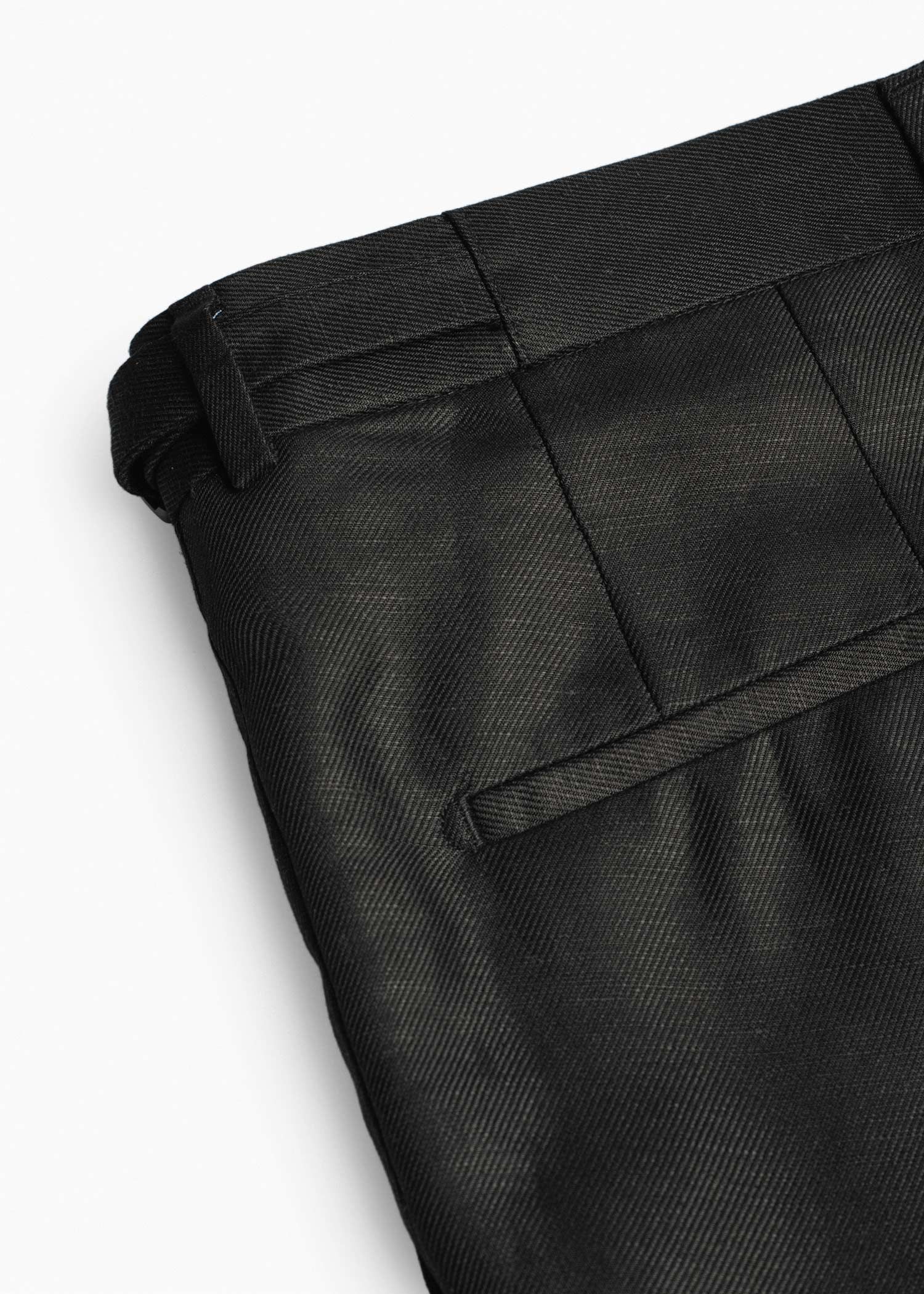 شلوار سگک دار لینن 2512507