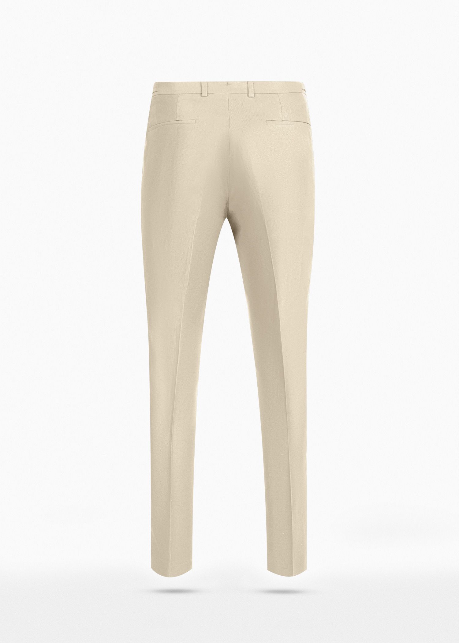 شلوار سگک دار لینن 2512507