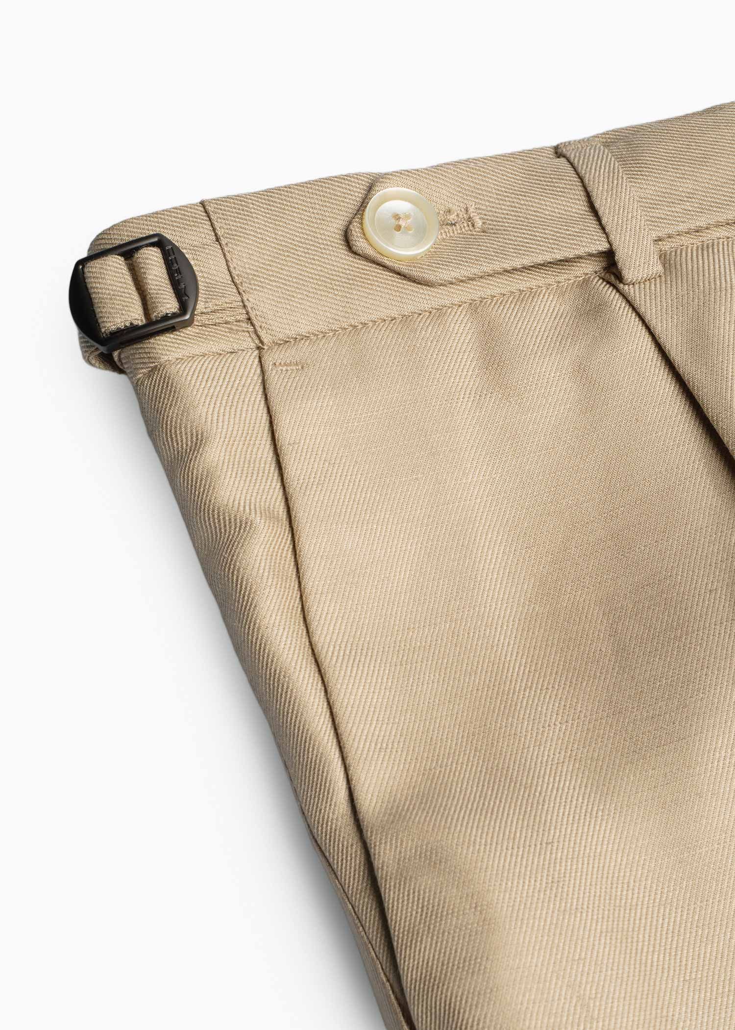 شلوار سگک دار لینن 2512507