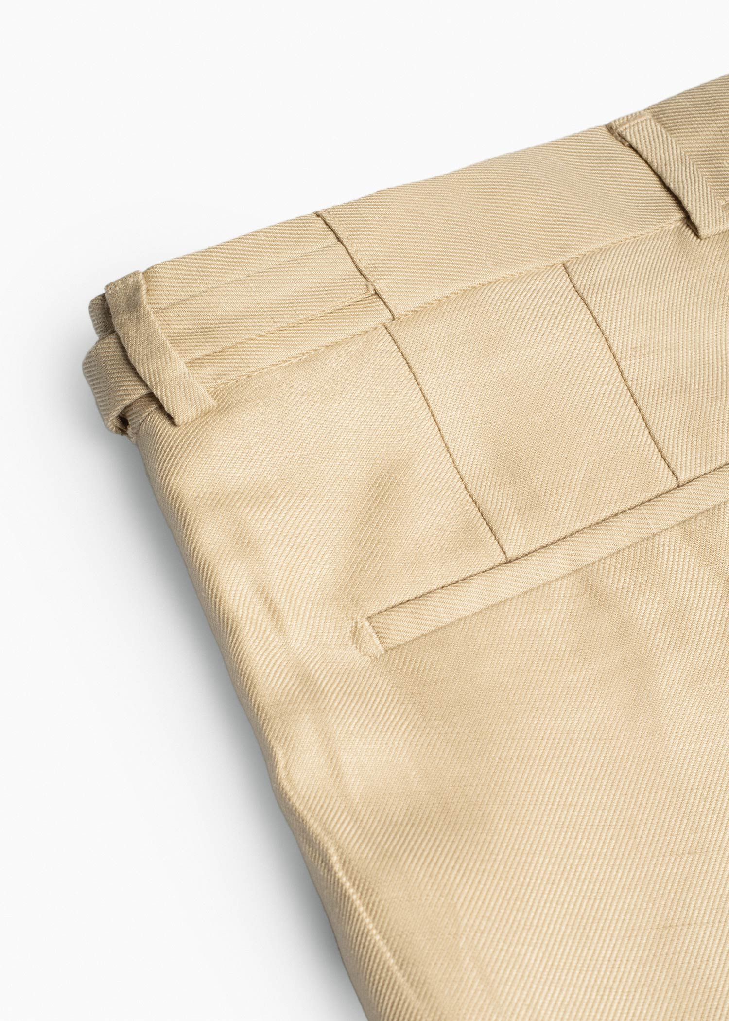 شلوار سگک دار لینن 2512507