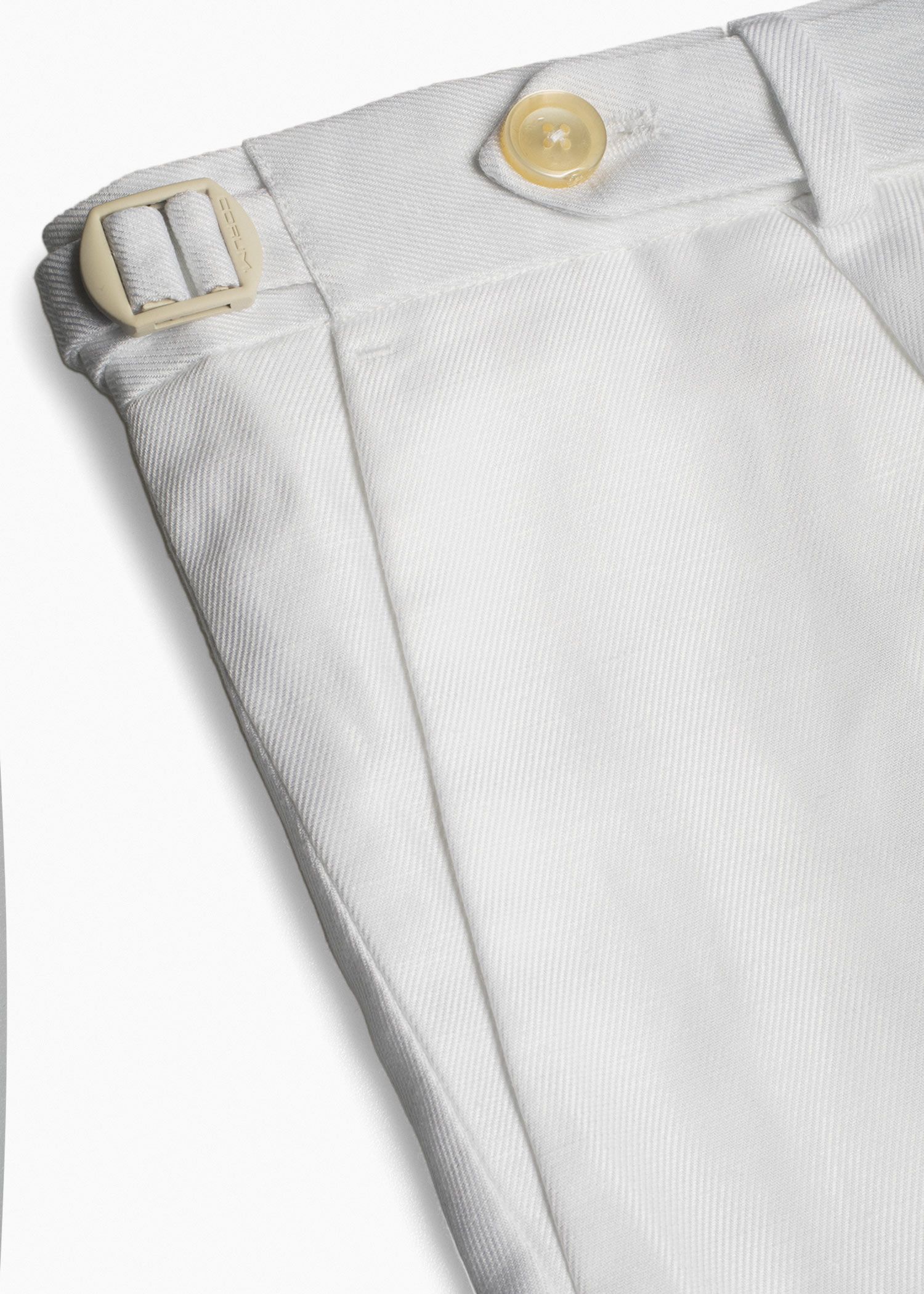 شلوار سگک دار لینن 2512507