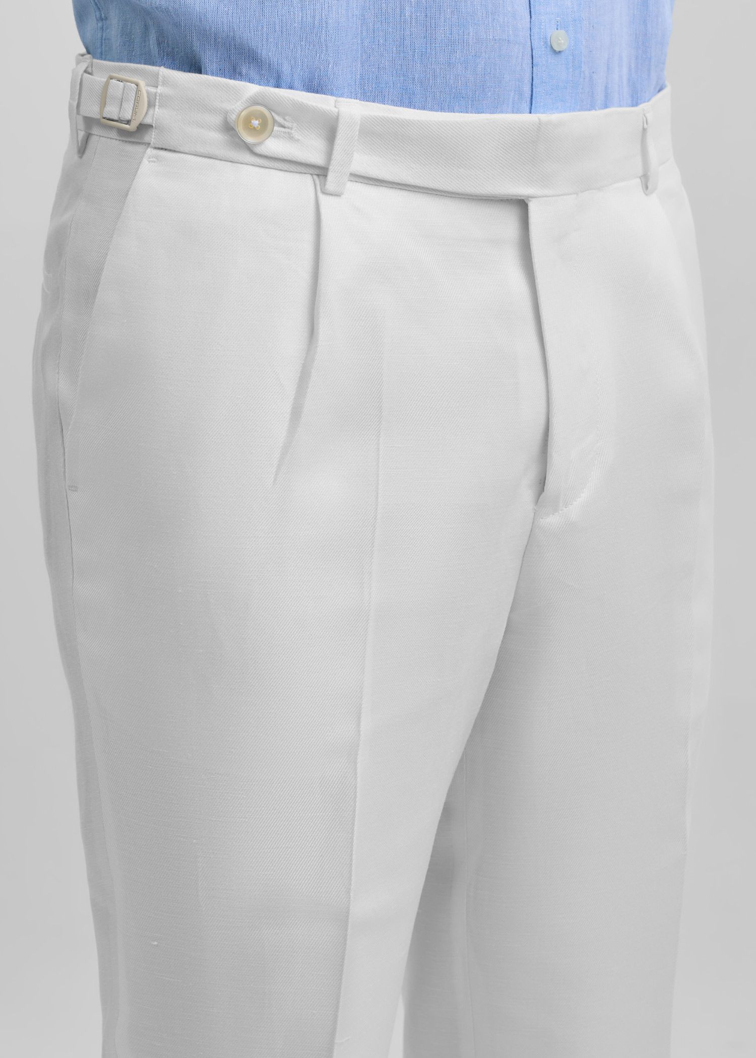 شلوار سگک دار لینن 2512507