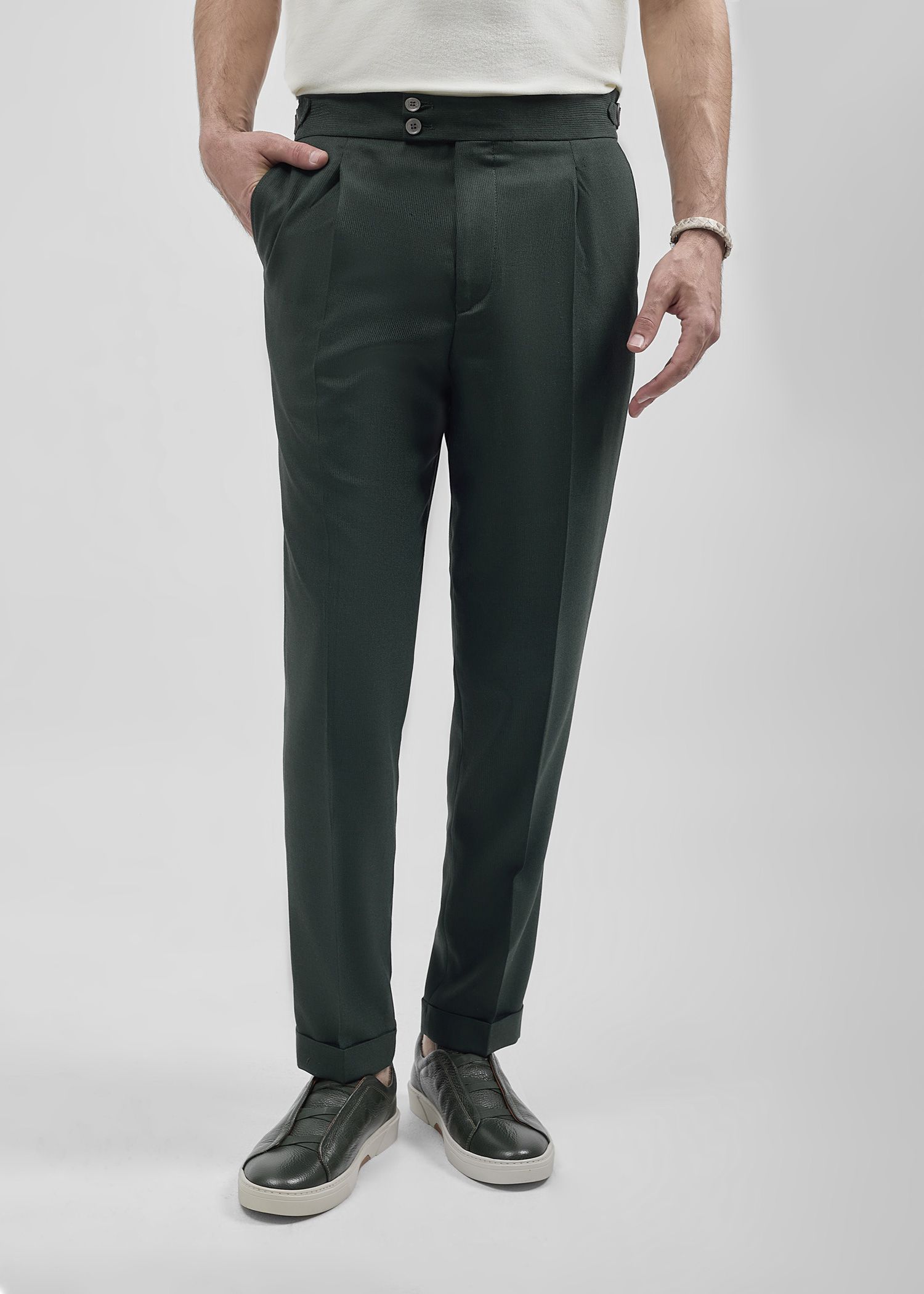 شلوار پارچه ای سگک دار 2512551