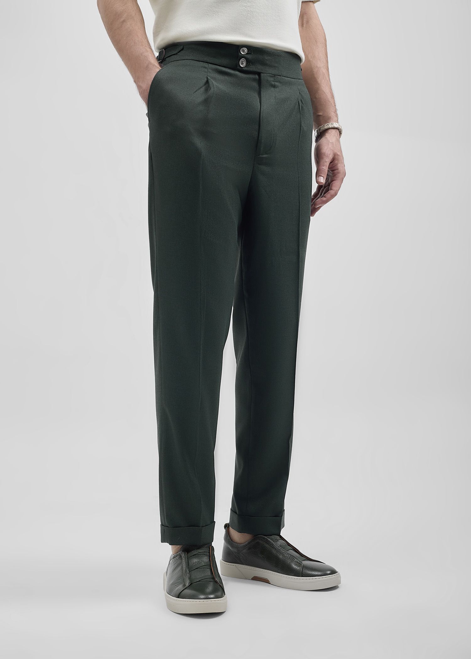 شلوار پارچه ای سگک دار 2512551