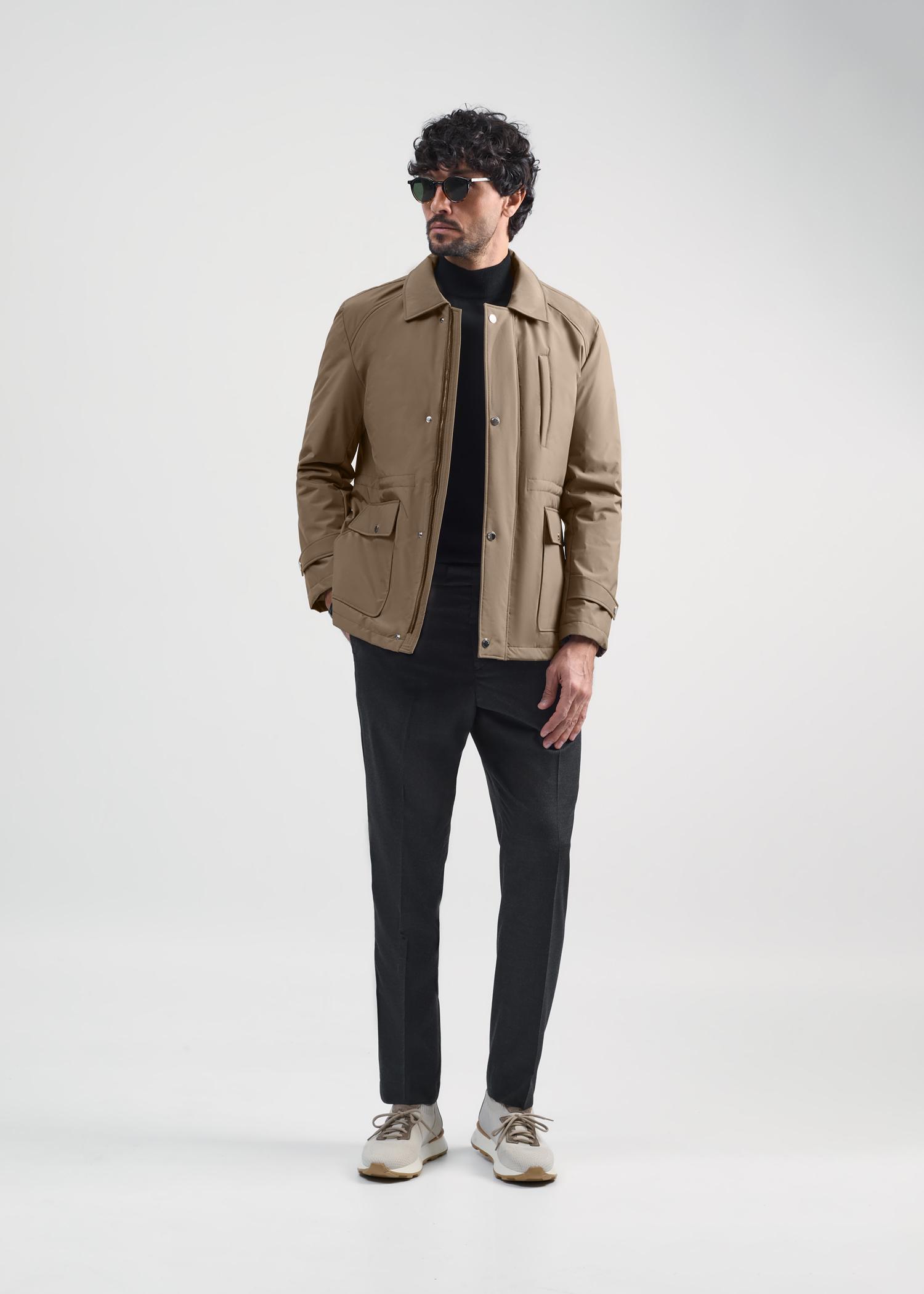 کاپشن سرمه ای