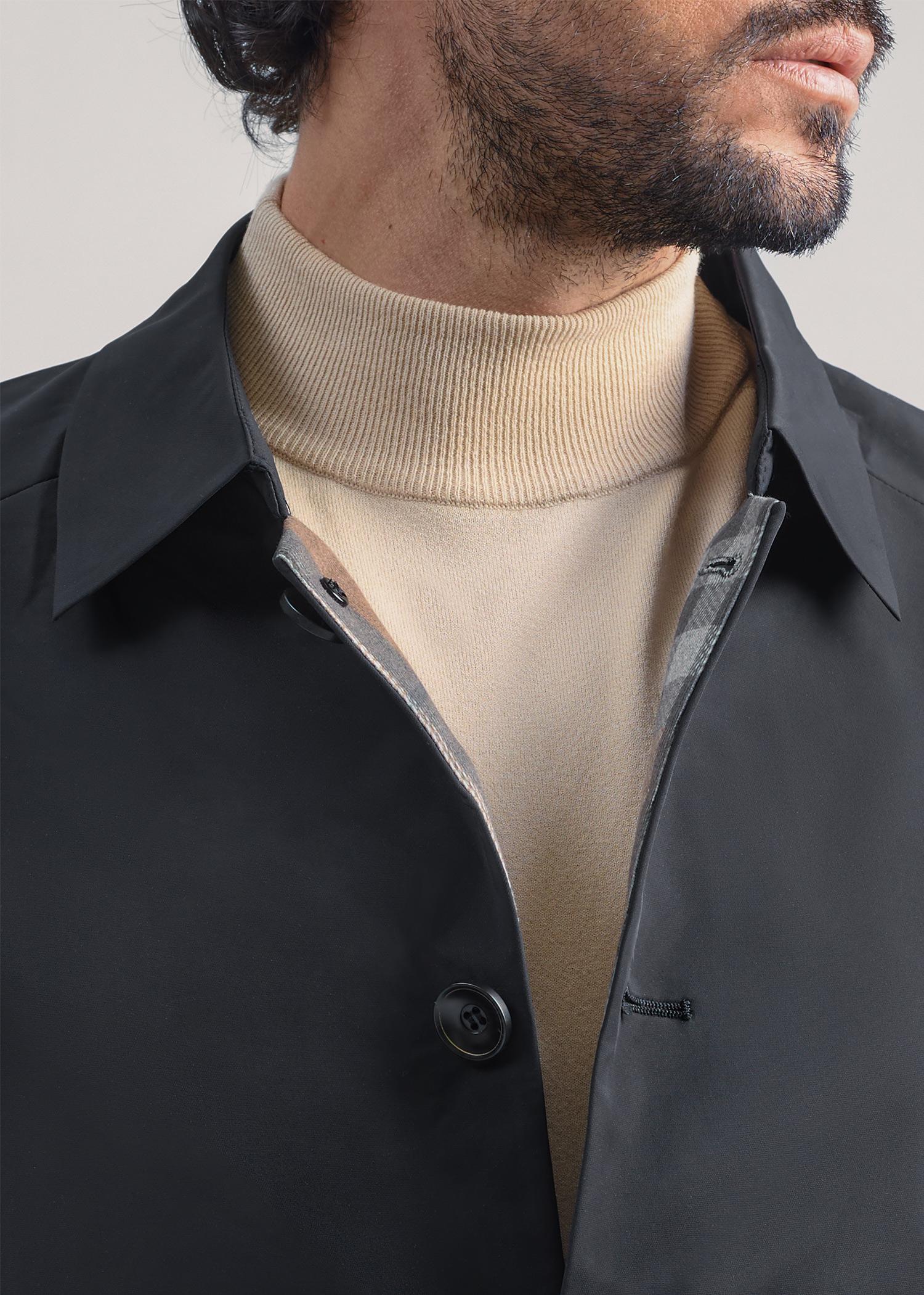 کاپشن سرمه ای