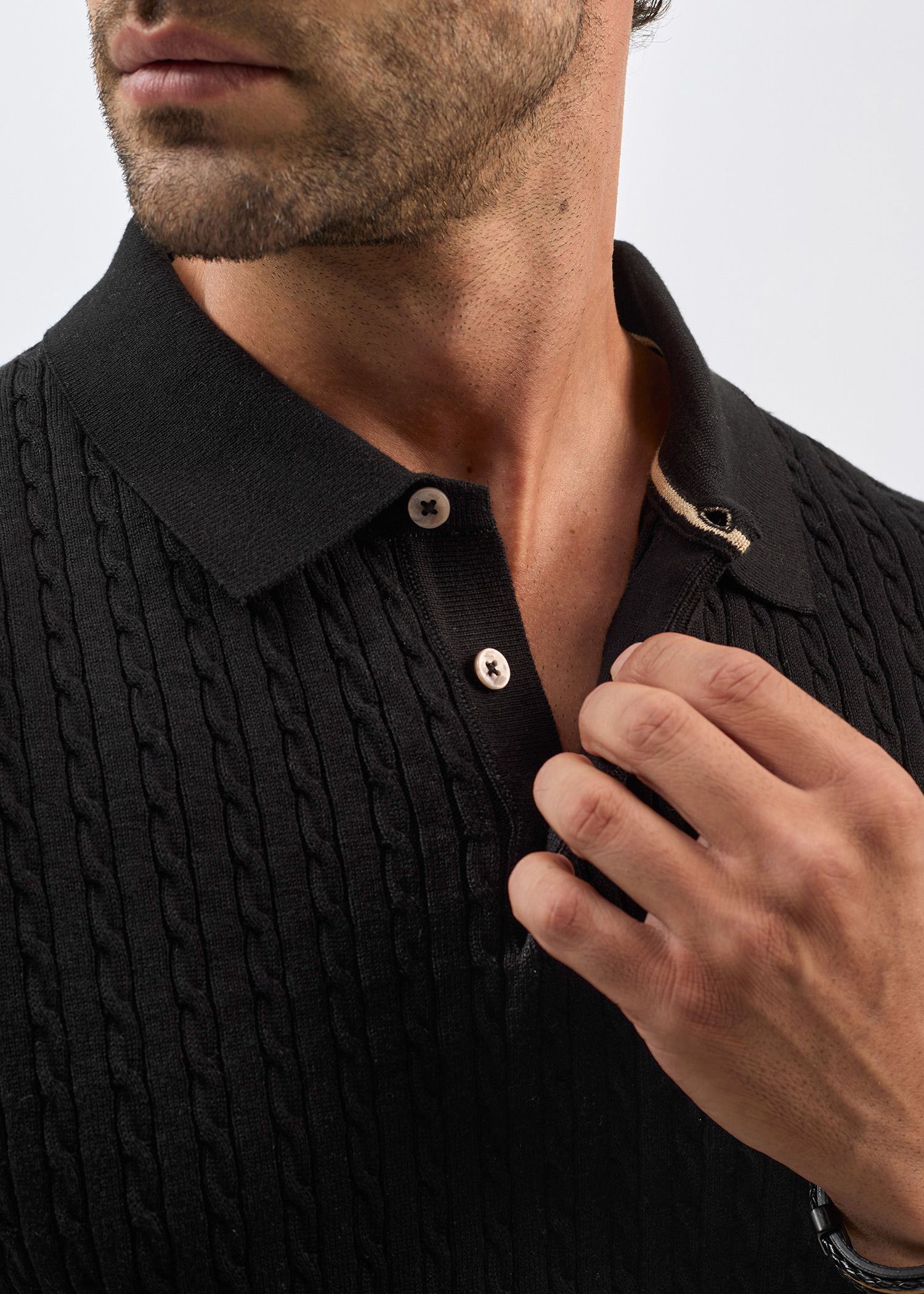 پولوشرت طرح دار Knit