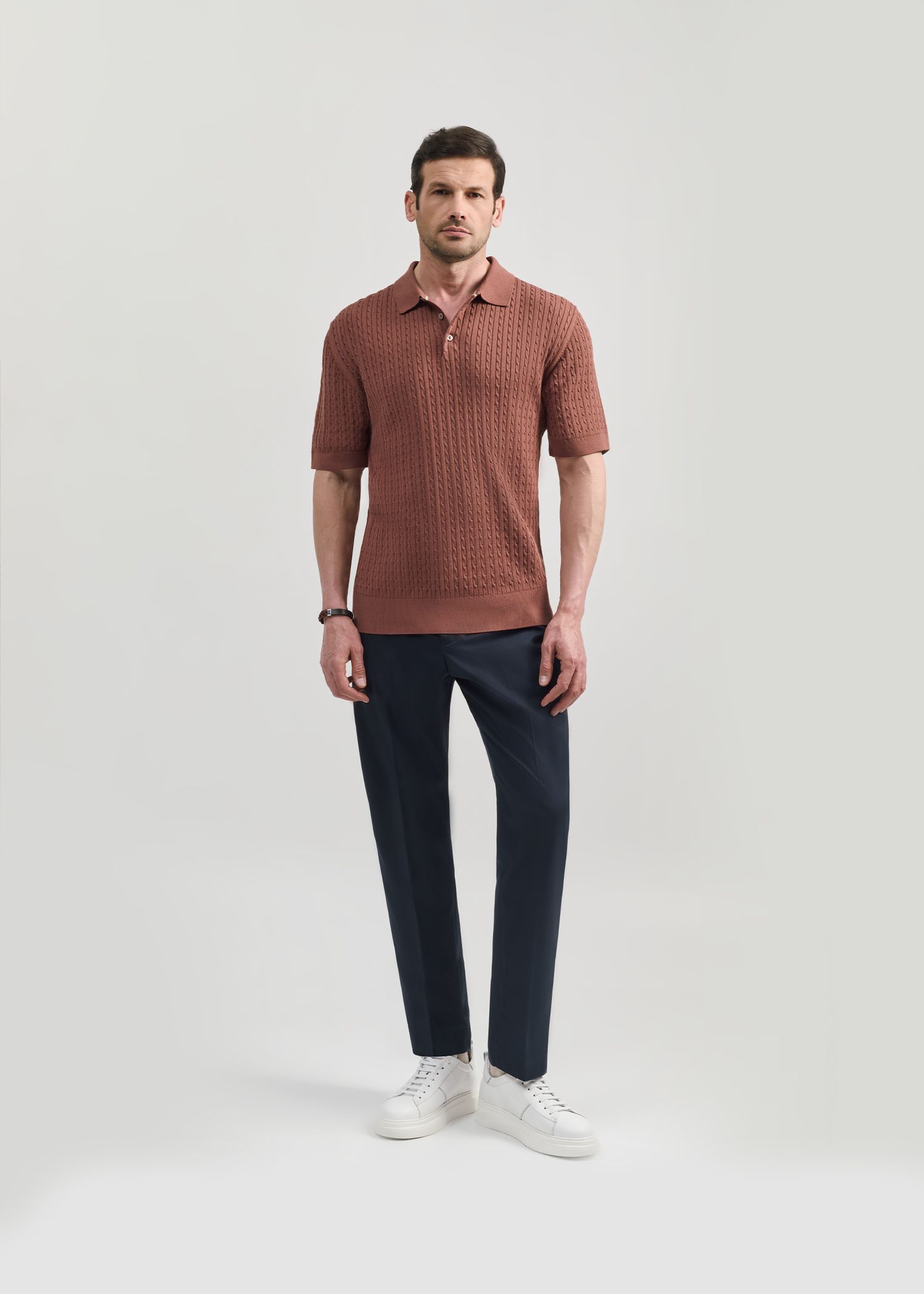 پولوشرت طرح دار Knit