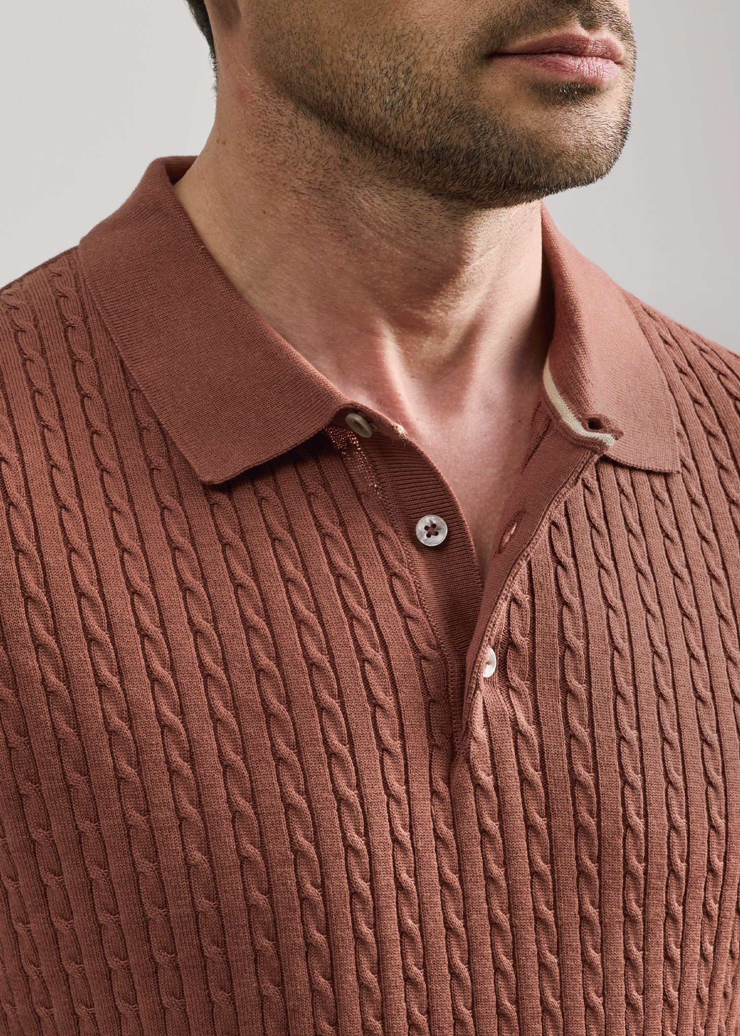 پولوشرت طرح دار Knit