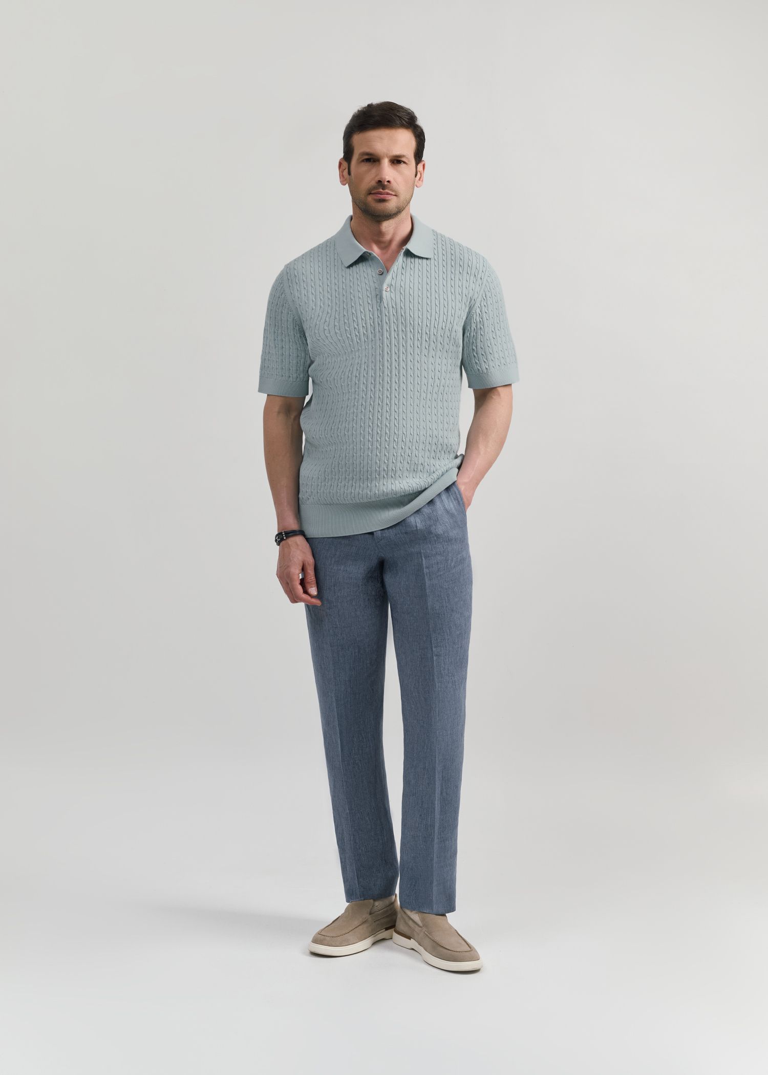 پولوشرت طرح دار Knit