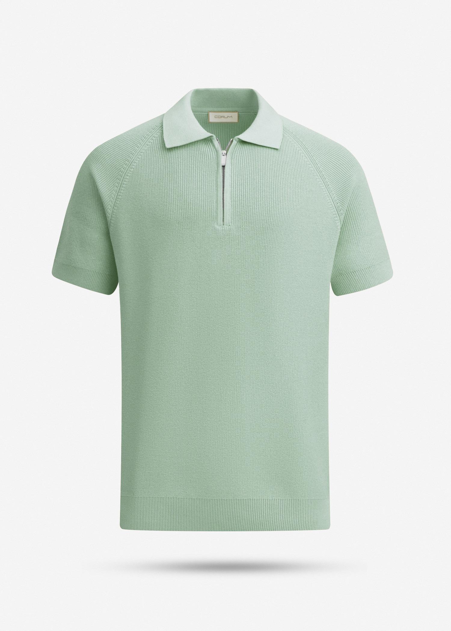 پولوشرت آبی کاربنی