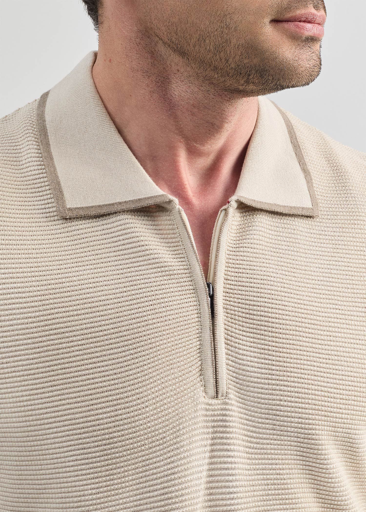 پولوشرت نیم زیپ knit