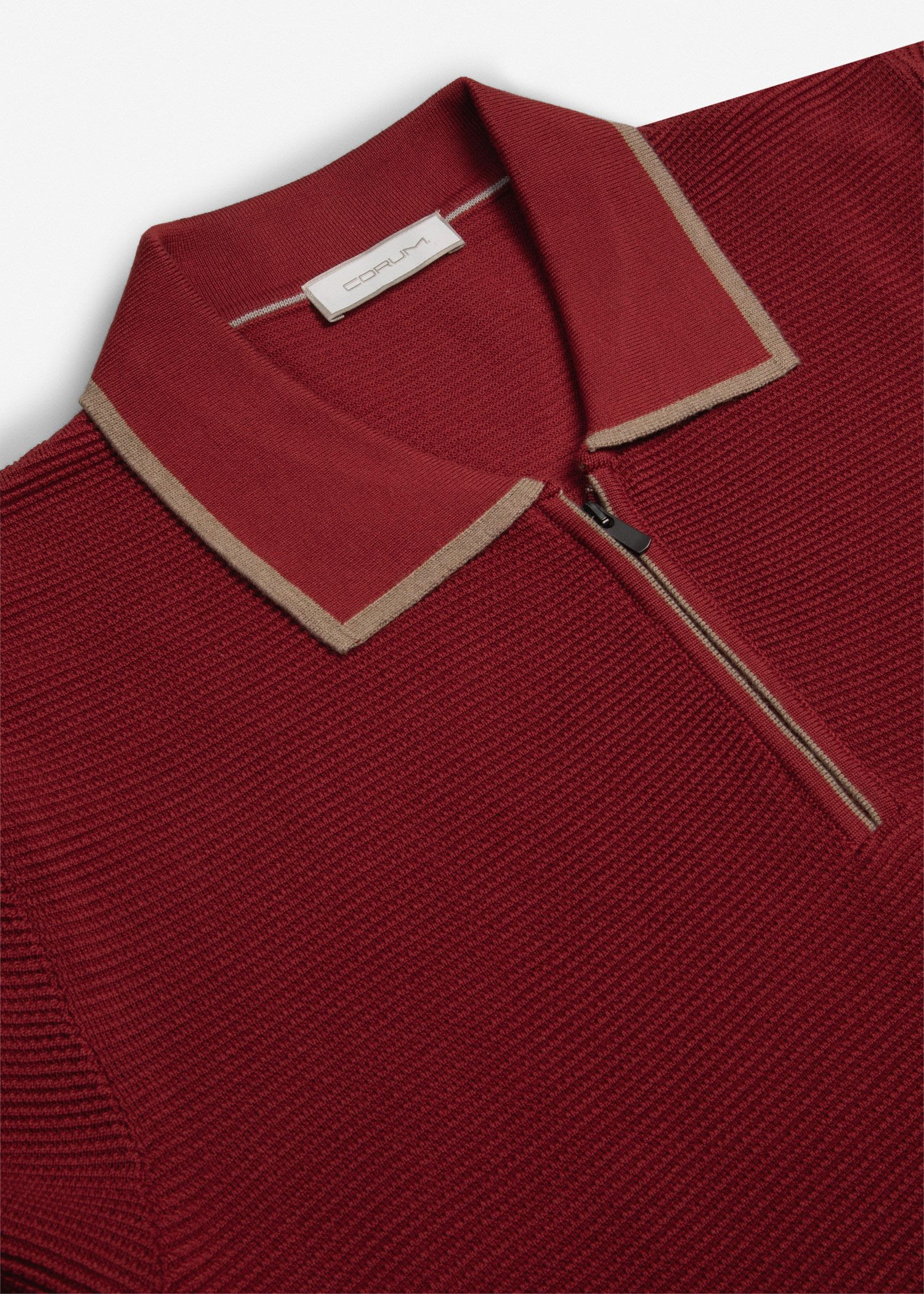 پولوشرت نیم زیپ knit