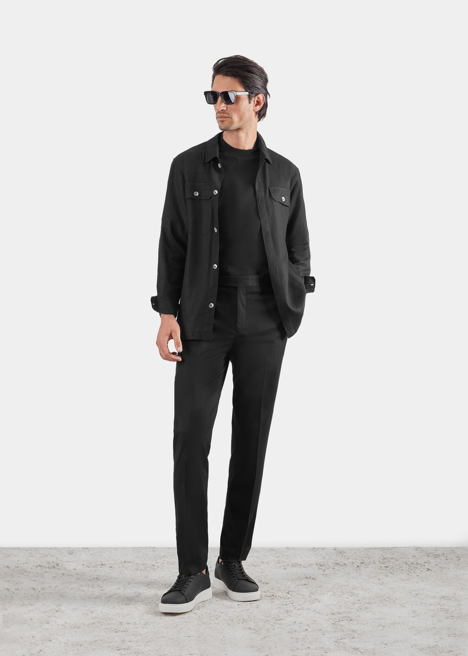 شکت دو جیب لینن 2413905