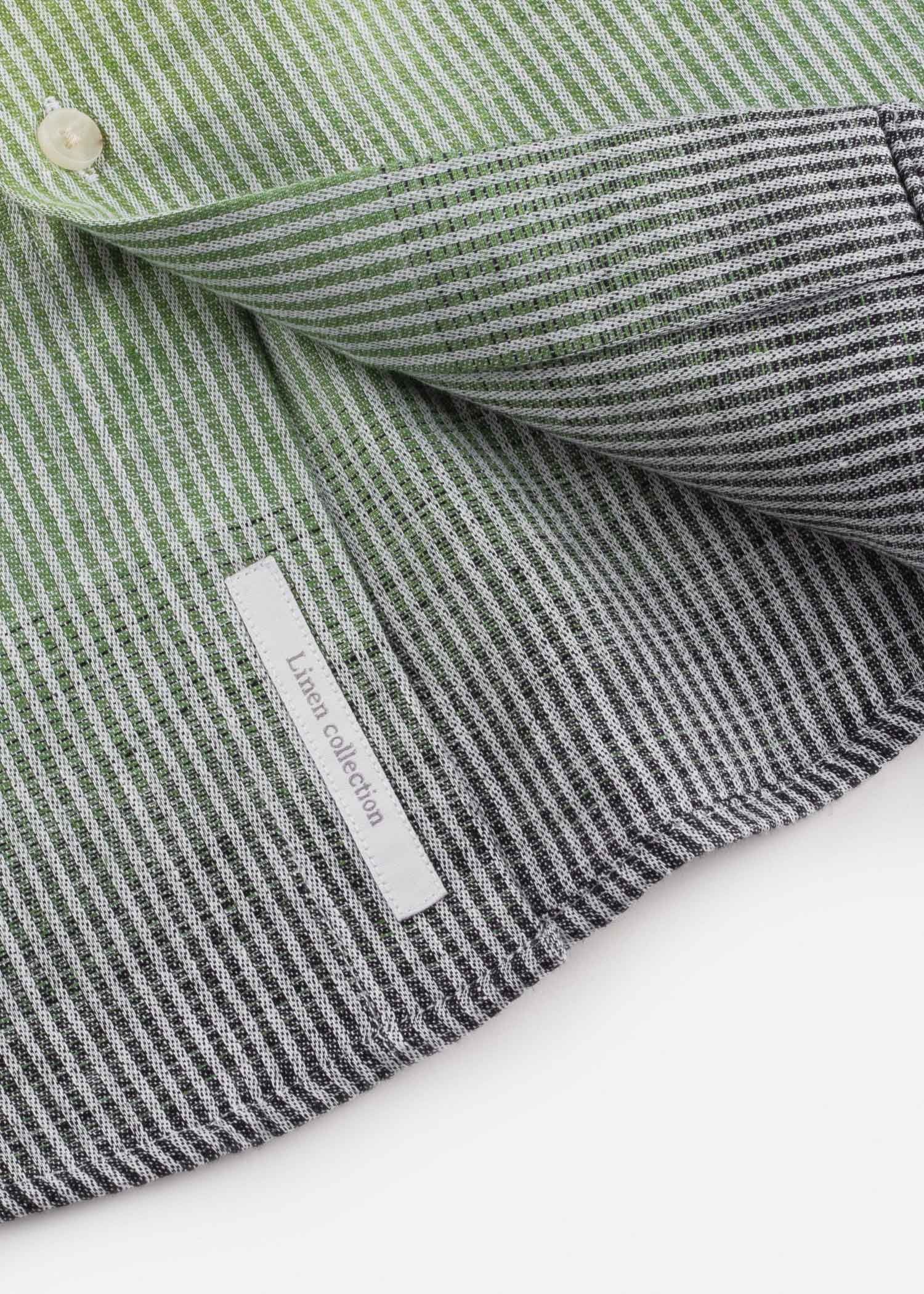 پیراهن لینن طرح دار 2420102