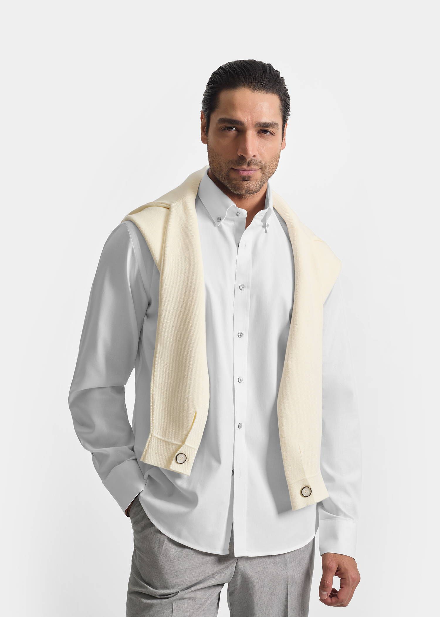 پیراهن جودون پچ دار 2420111