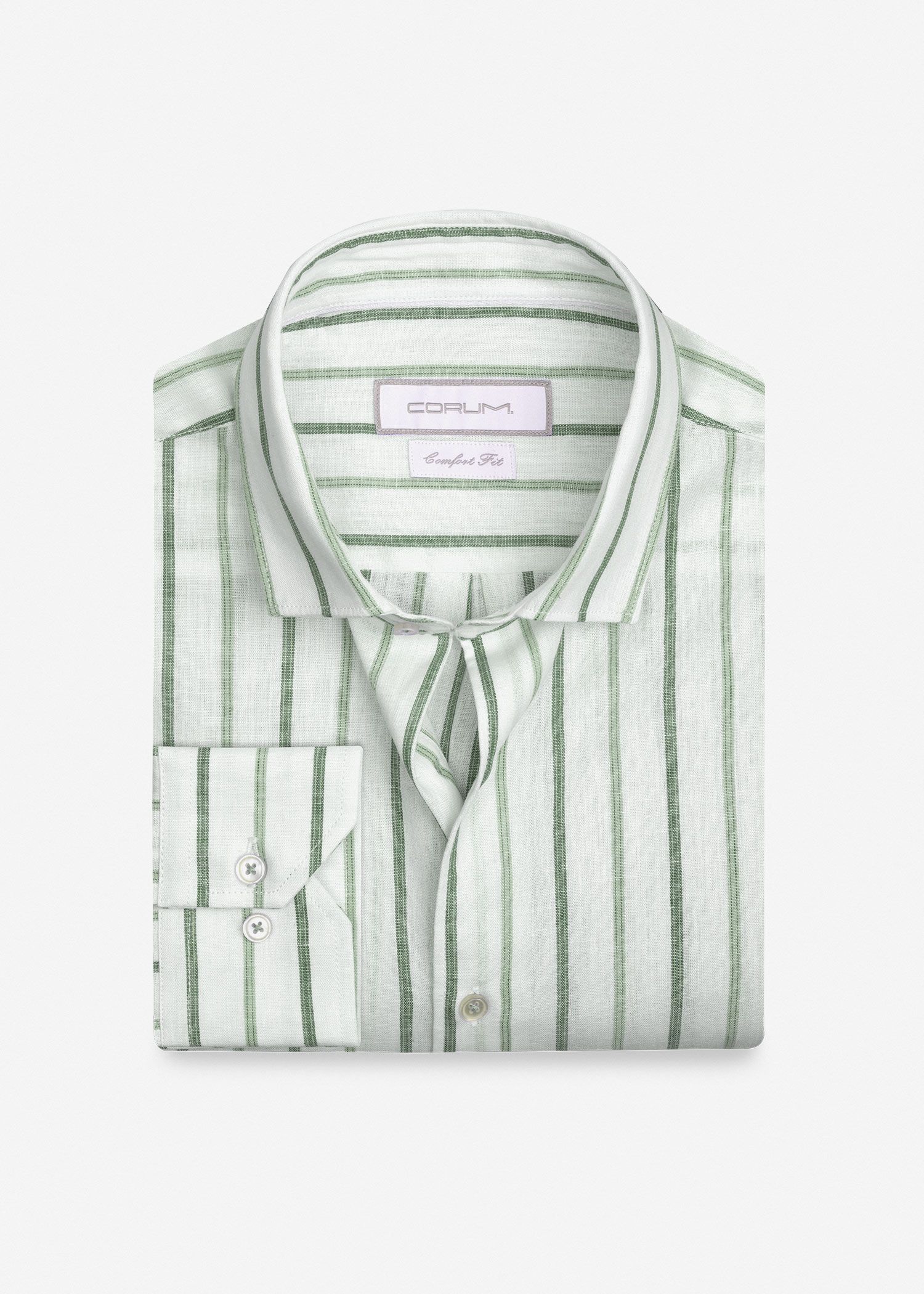 پیراهن راه راه لینن 2510118