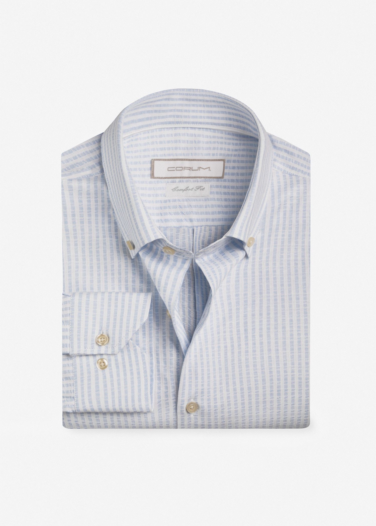 پیراهن راه راه لینن 2510127