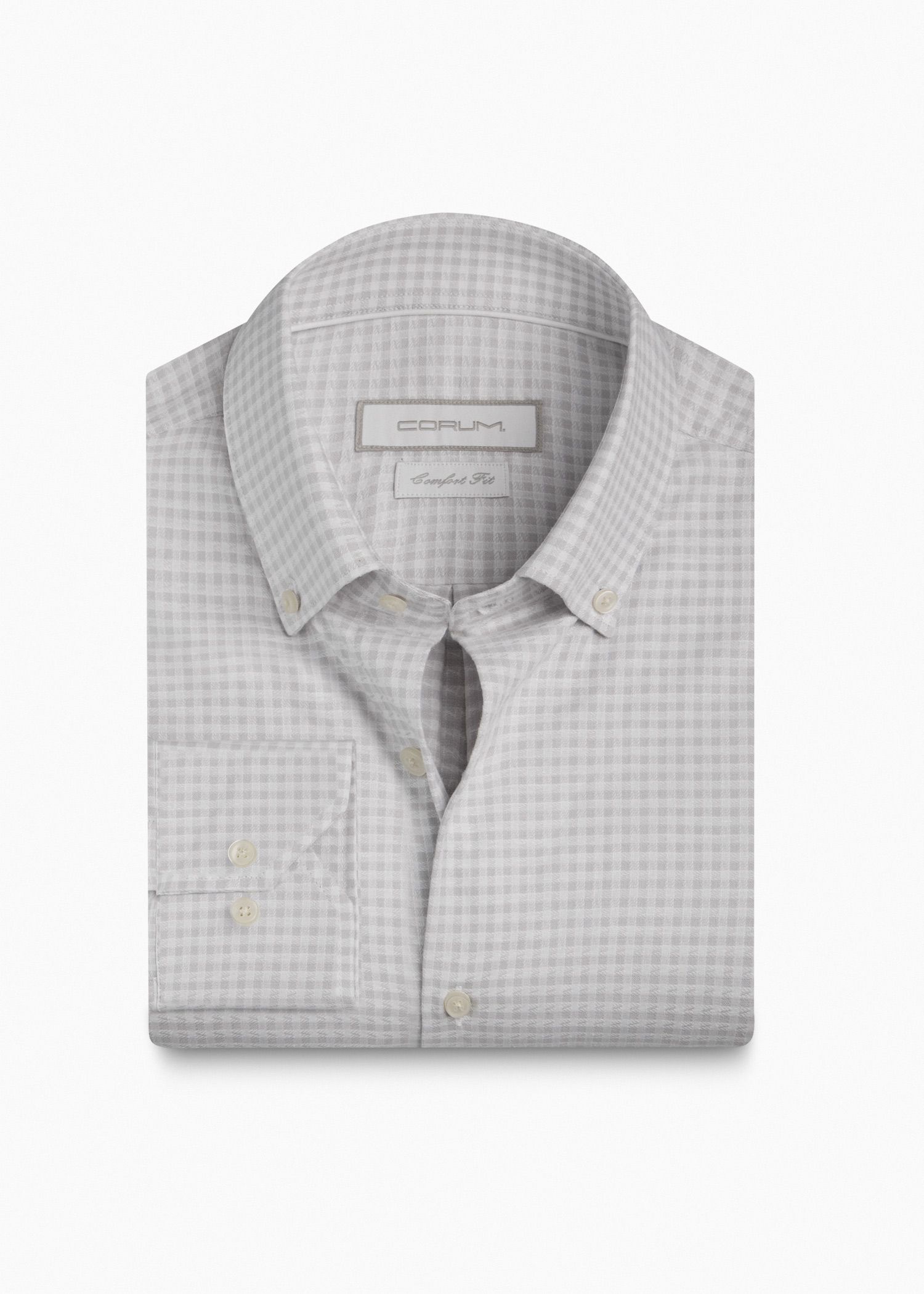 پیراهن طرح دار لینن 2510129