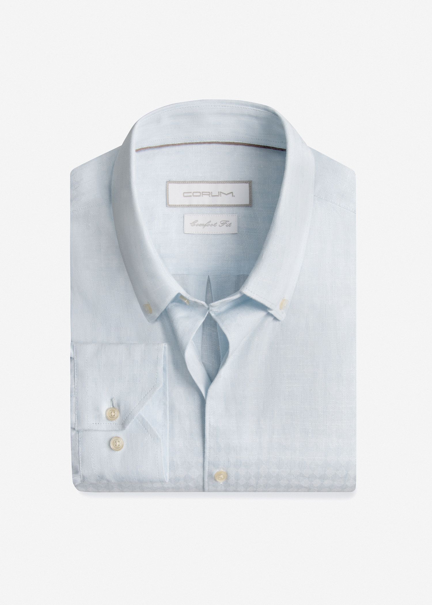 پیراهن طرح دار لینن 2510134