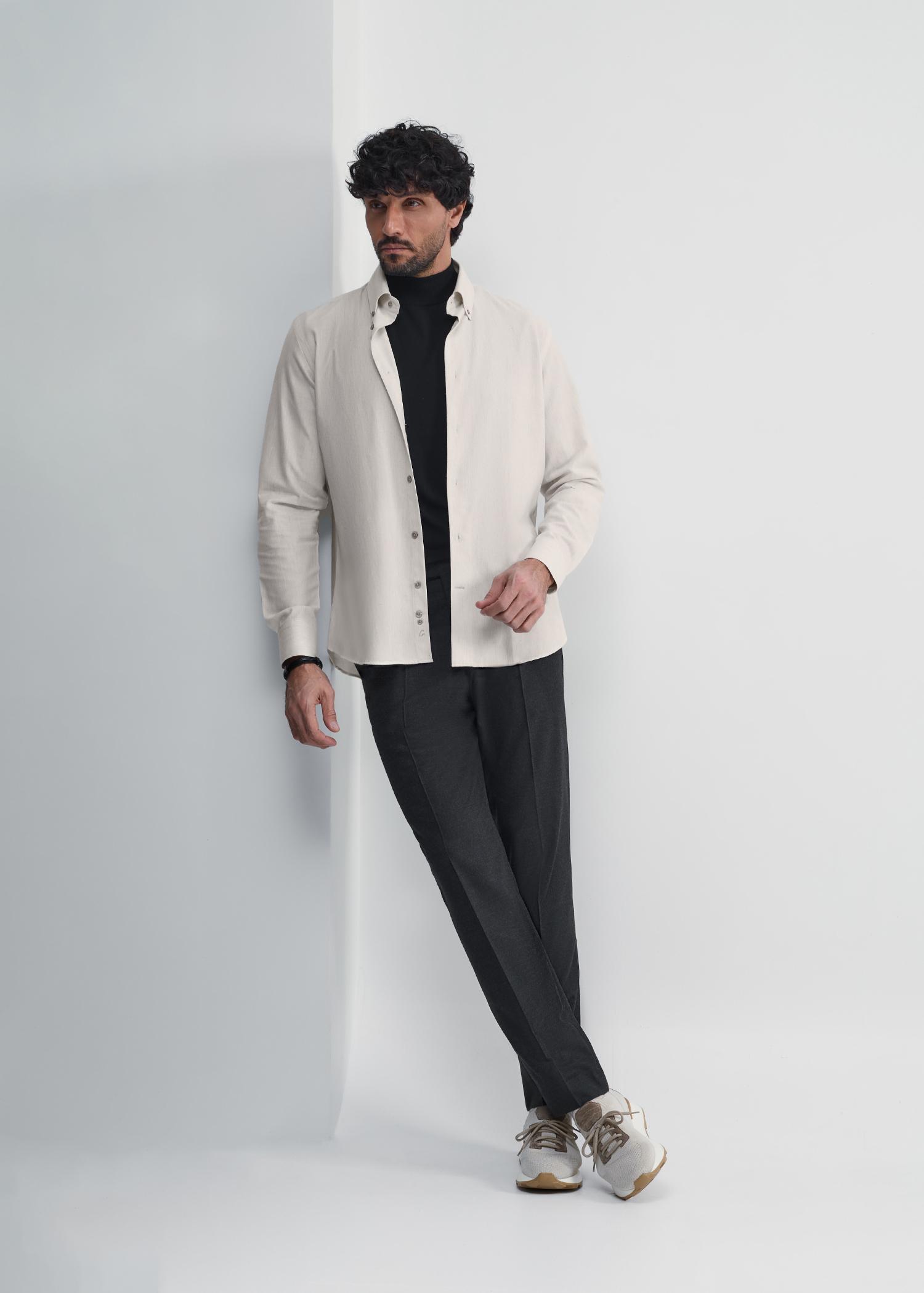 پیراهن سرمه ای