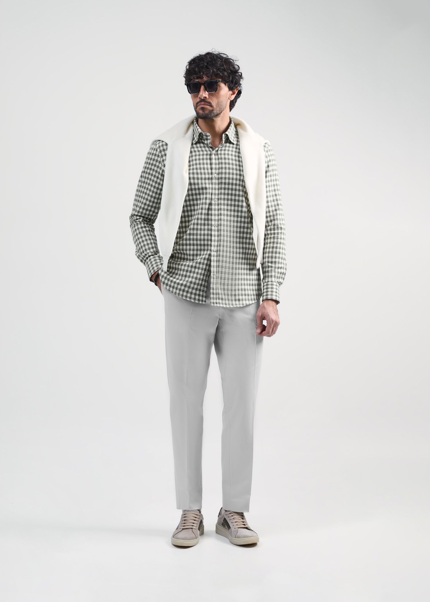 پیراهن چهارخانه 2520108