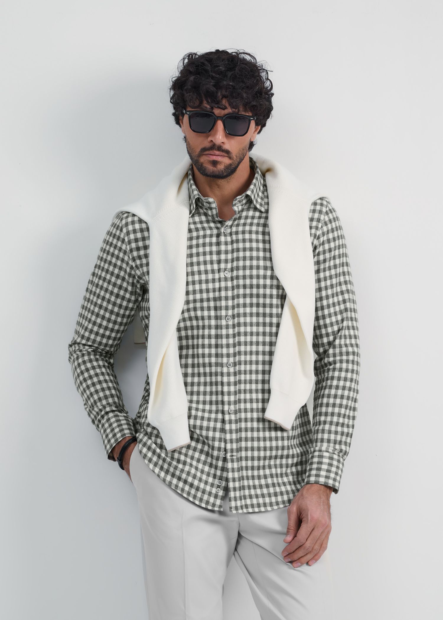 پیراهن چهارخانه 2520108