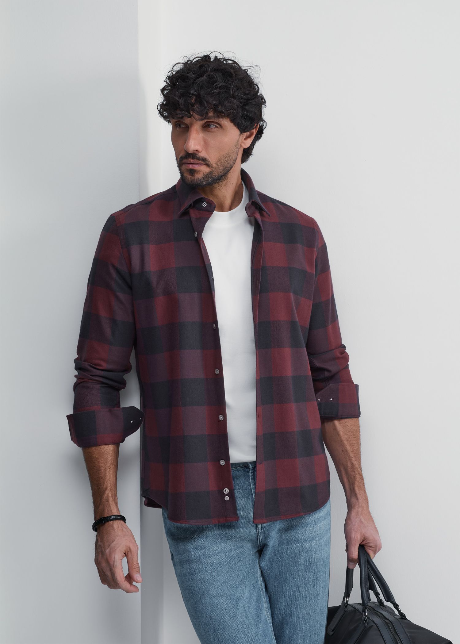 پیراهن چهارخانه 2520109