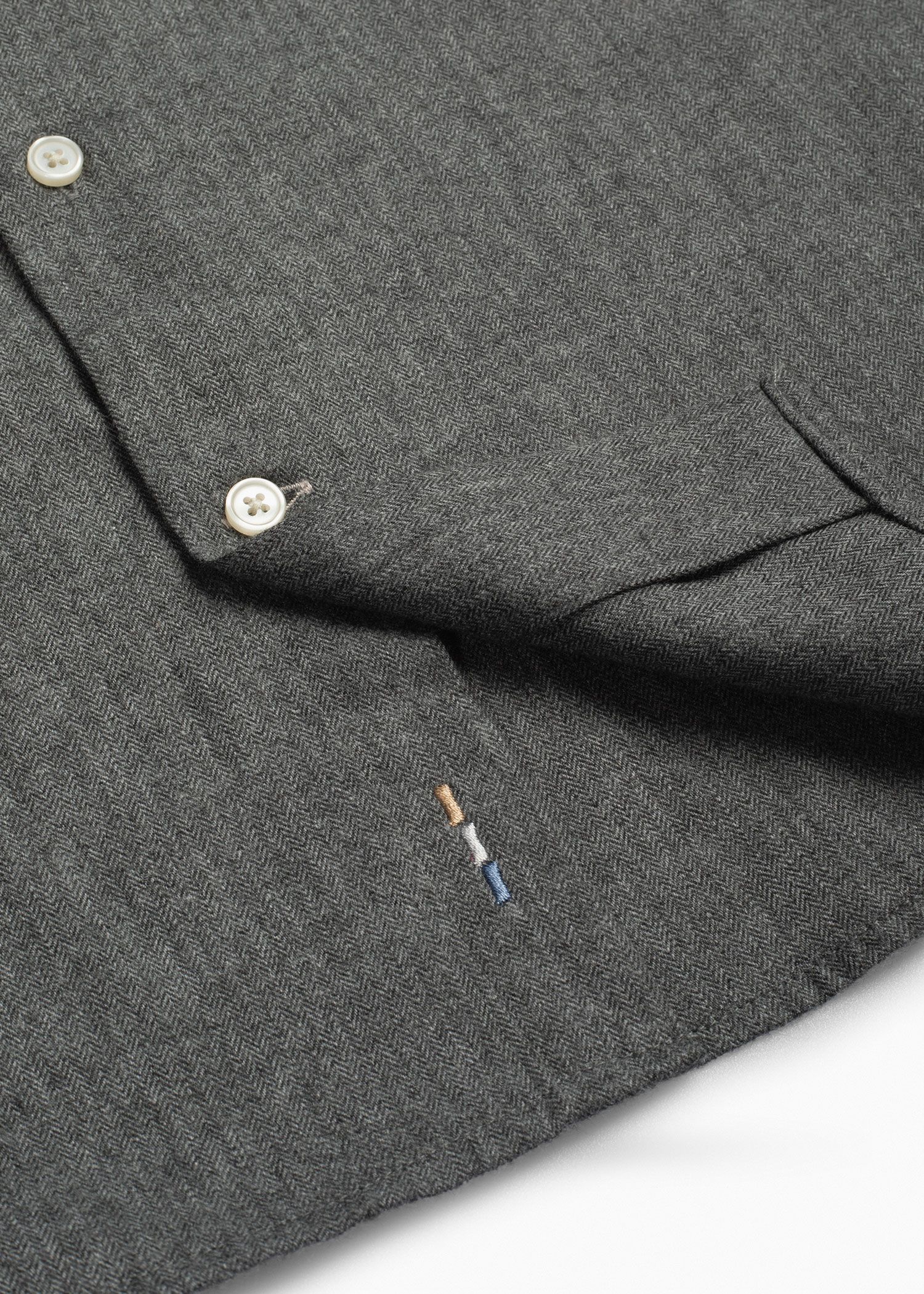 پیراهن یقه دکمهدار 2520112