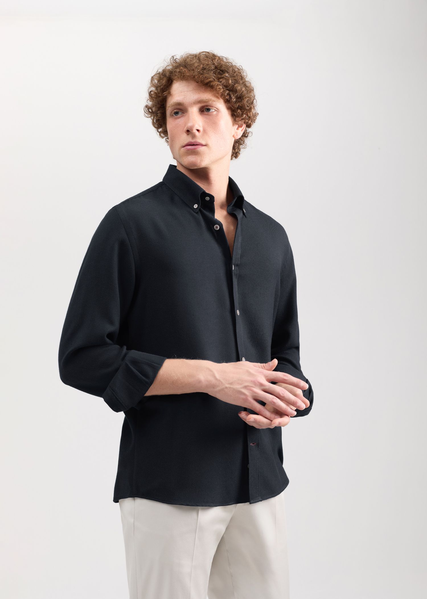 پیراهن Button Collar