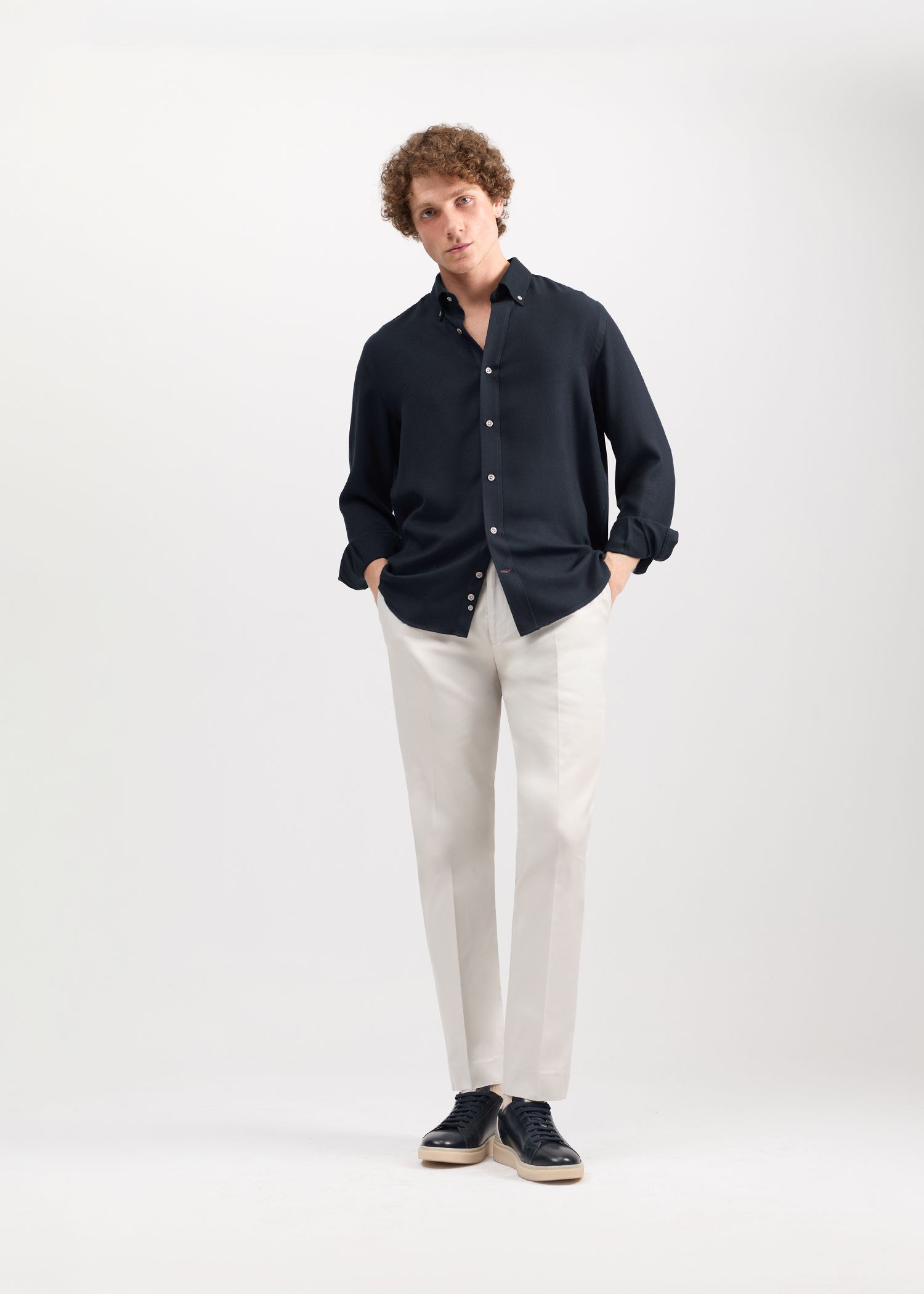 پیراهن Button Collar