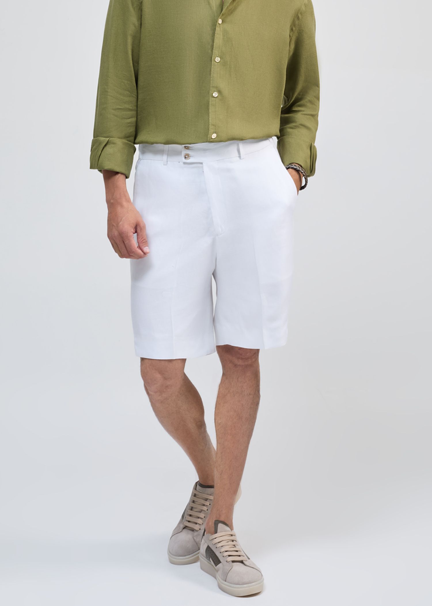 شلوارک لینن 2513002