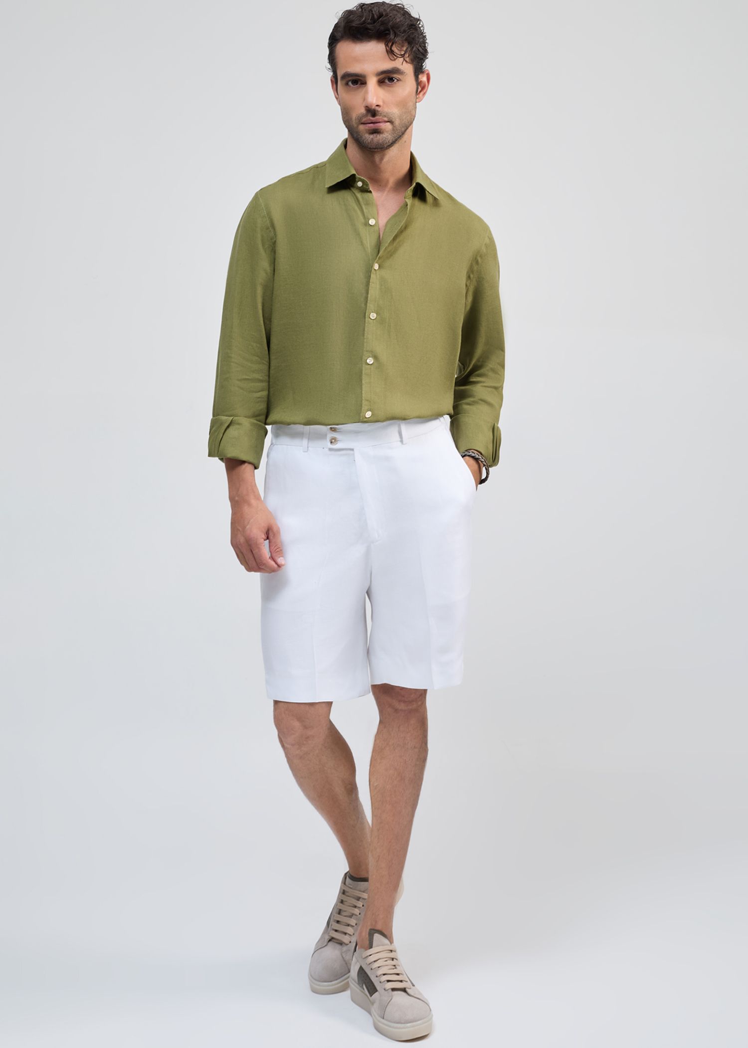 شلوارک لینن 2513002