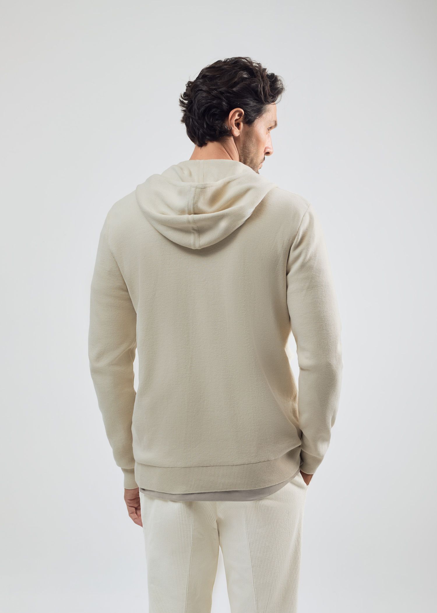سوییشرت کلاه دار knit