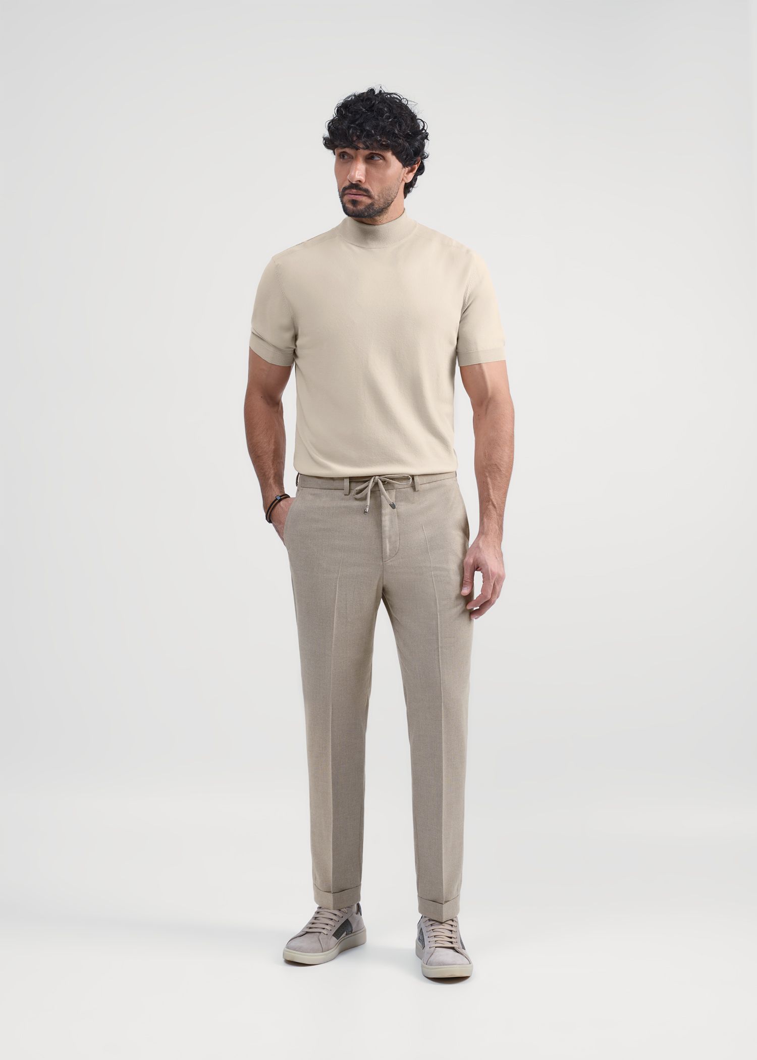 تی شرت Mock Neck