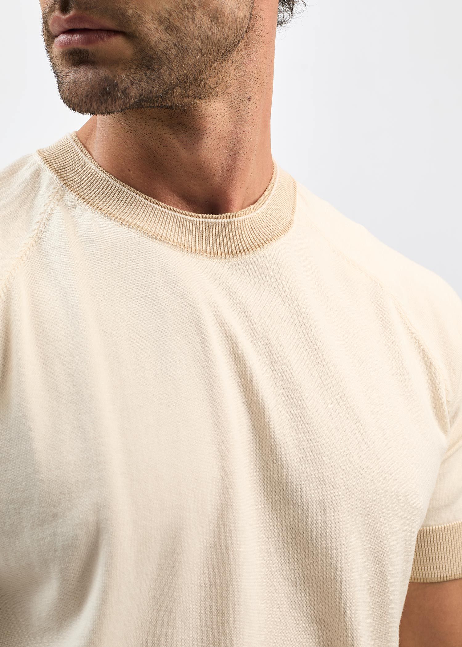 تی شرت Double Neck Knit