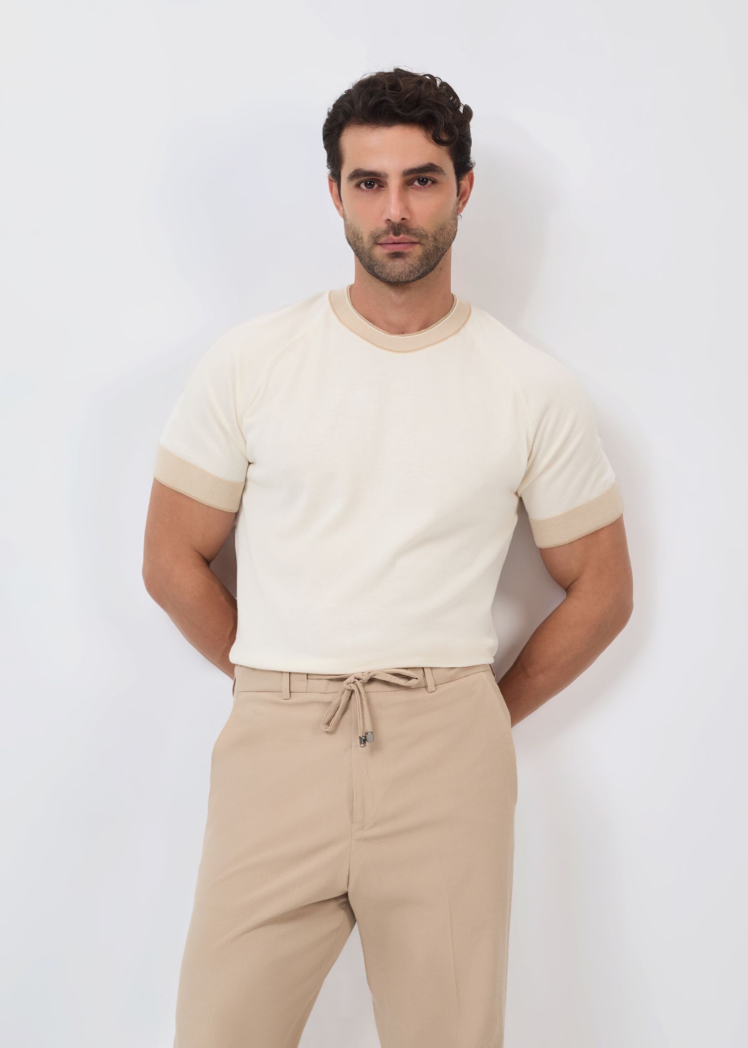 تی شرت Double Neck Knit